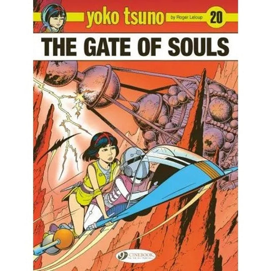 Yoko Tsuno Volume 20 - The Gate of Souls Cinebook Paperback Comic Book by R. Leloup (Copy)