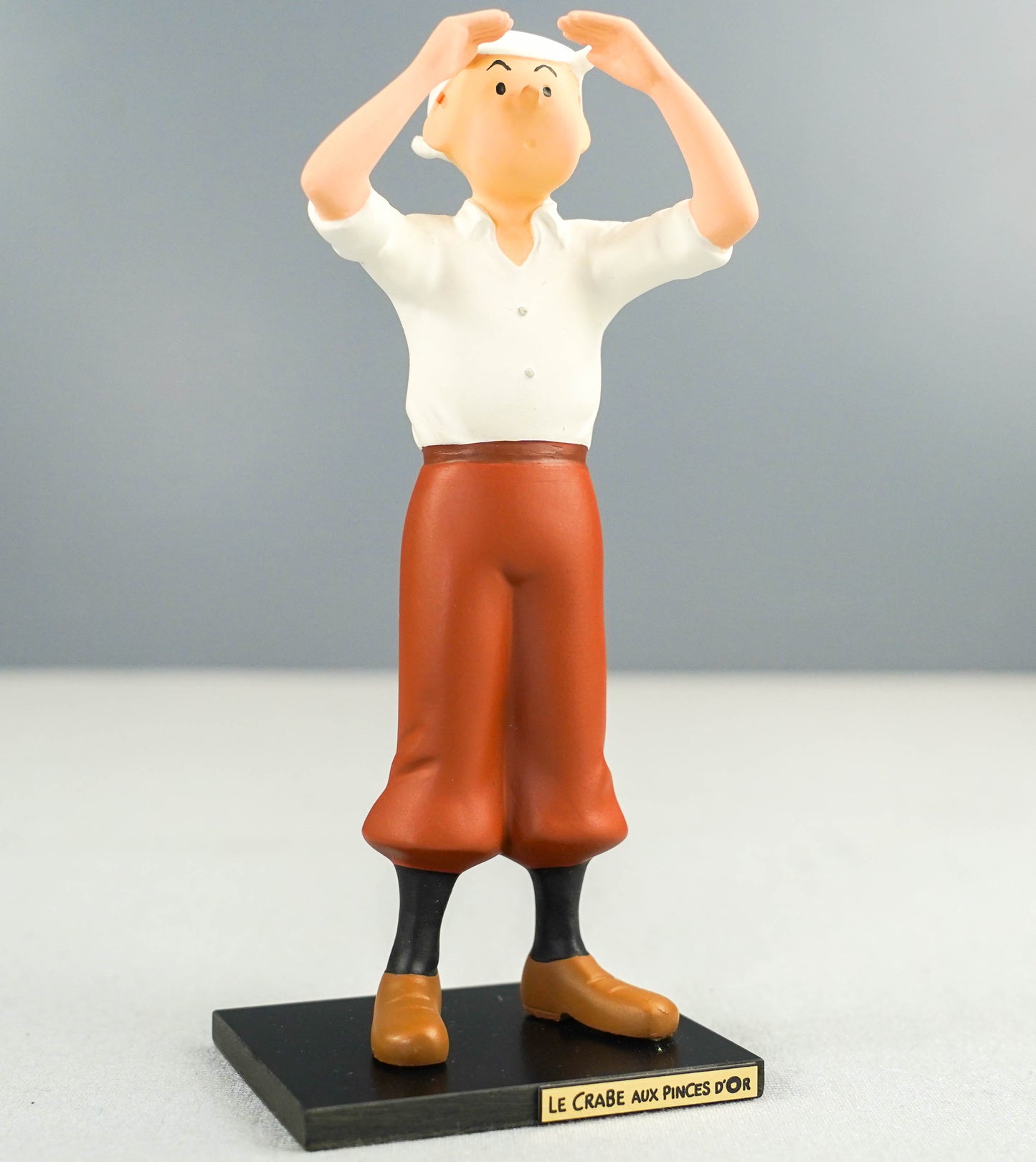 Statuette Leblon-Delienne 59 Tintin Crab Pinces D' Or 1990 Resin Model Figurine