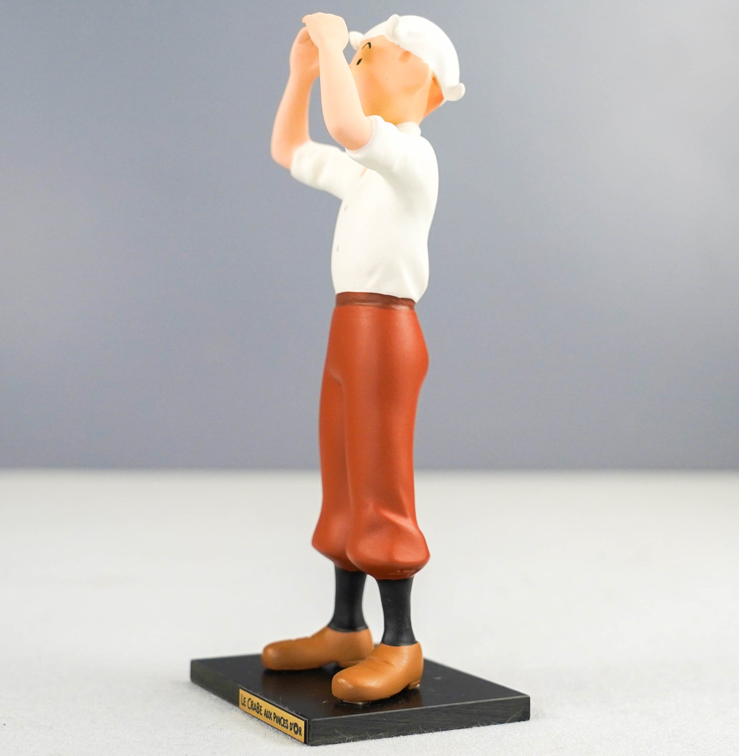 Statuette Leblon-Delienne 59 Tintin Crab Pinces D' Or 1990 Resin Model Figurine
