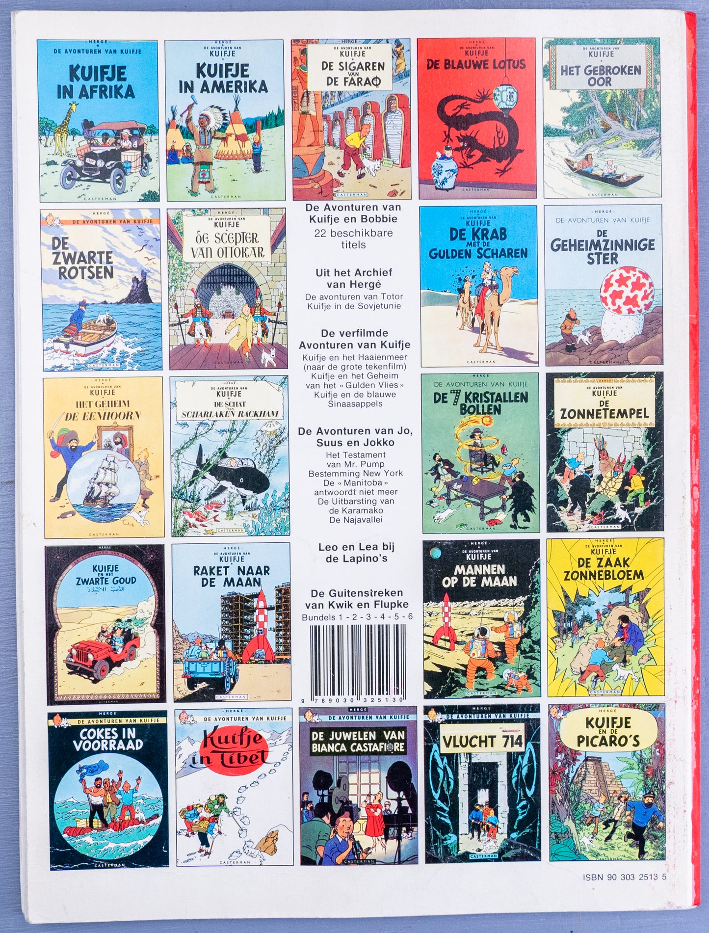 Kuifje: De Zonnetempel 1976 Early Dutch Paperback Edition Casterman Tintin by Herge