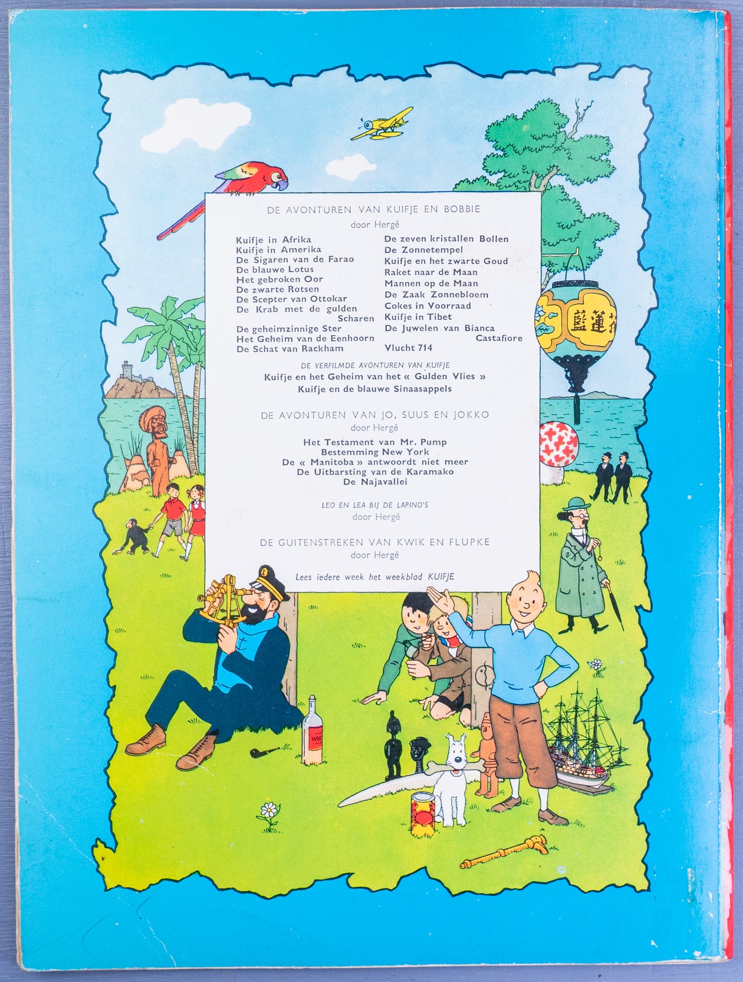 Jo Suus & Jokko: Testament Van Mr Pump 1968 Dutch PB Edition Casterman Tintin by Herge