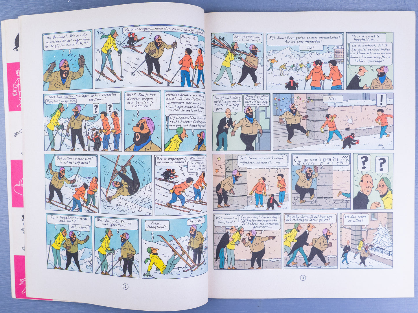 Jo Suus & Jokko: De Najavallei 1968 Dutch PB Edition Casterman Tintin by Herge