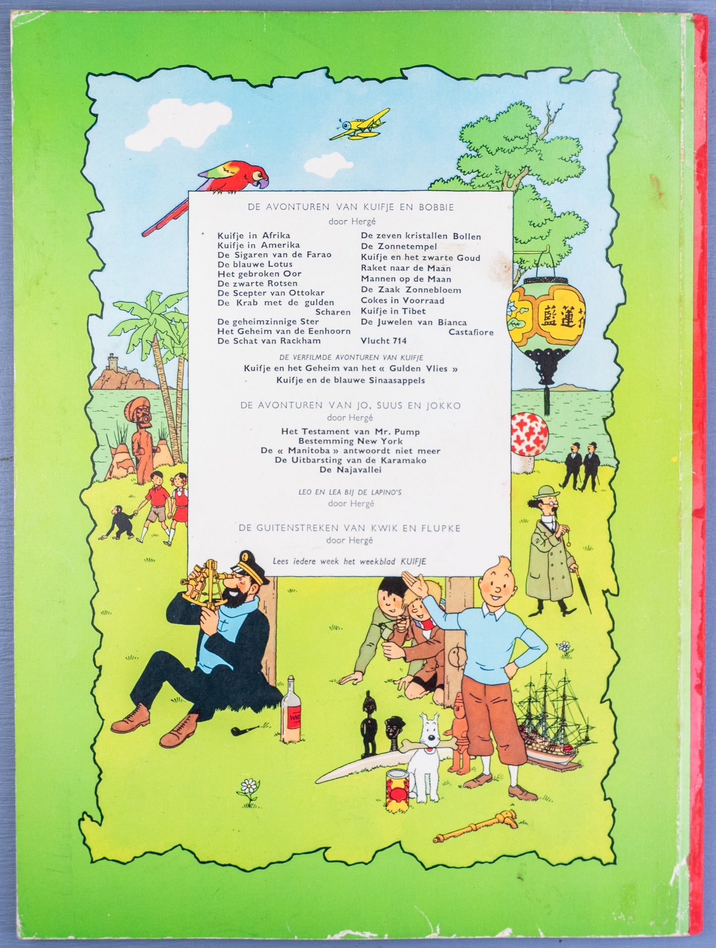 Jo Suus & Jokko: De Manitoba Antwoordt 1968 Dutch PB Casterman Tintin Herge