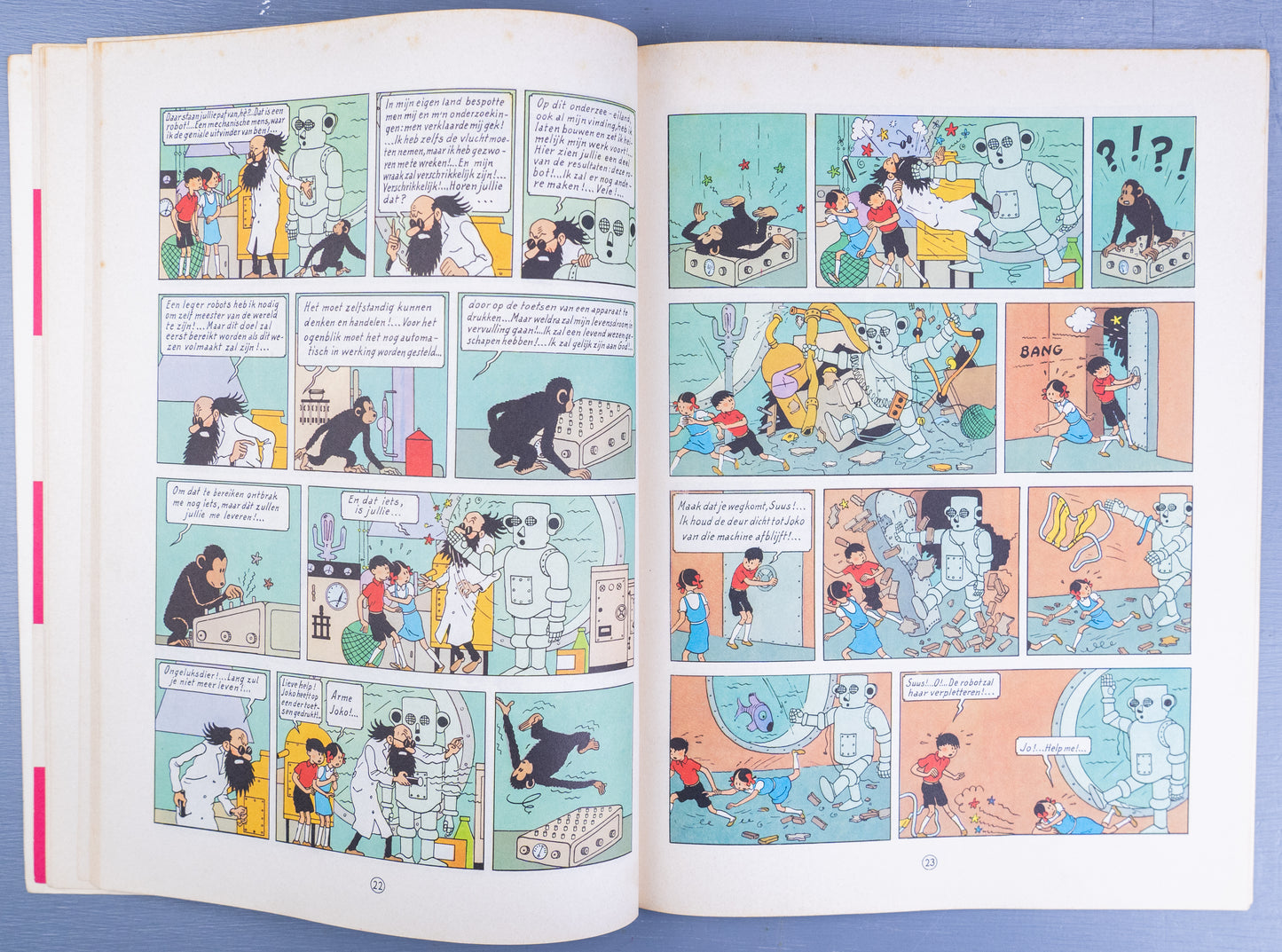 Jo Suus & Jokko: De Manitoba Antwoordt 1968 Dutch PB Casterman Tintin Herge