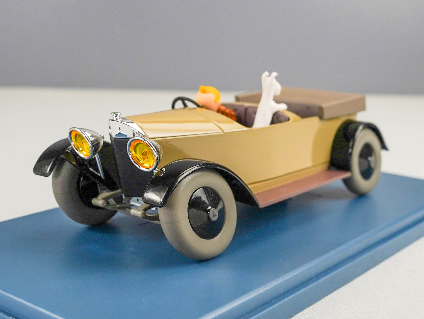 VOITURE TINTIN 1/24 29931 Mercedes 15/70: Land of Soviets Hachette Model car #31<br>