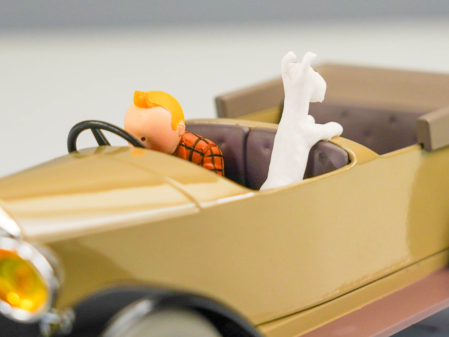 VOITURE TINTIN 1/24 29931 Mercedes 15/70: Land of Soviets Hachette Model car #31<br>