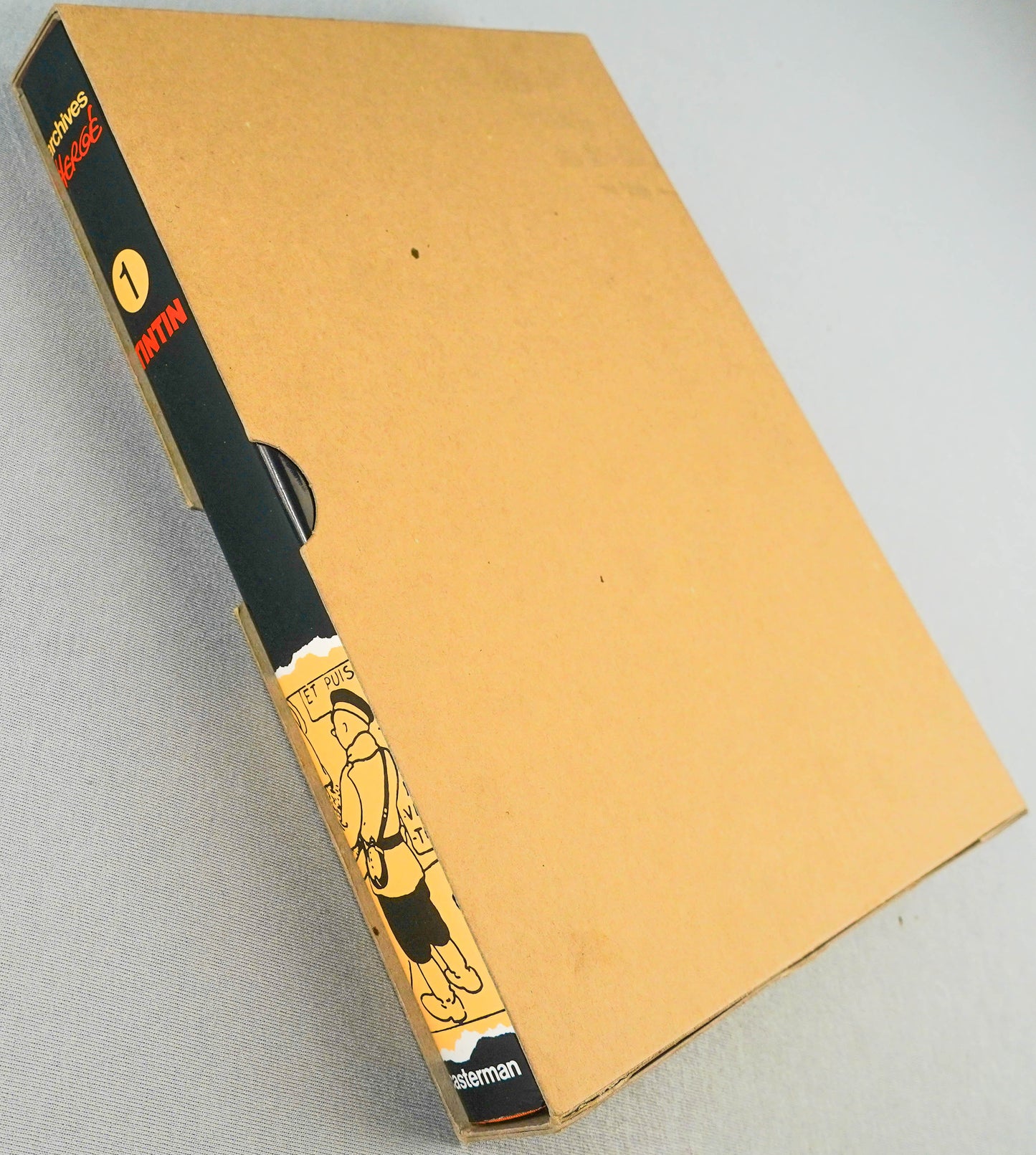 ARCHIVES HERGE Volume 1: 1st Edition Tintin Books+Totor Hardback Rare EO