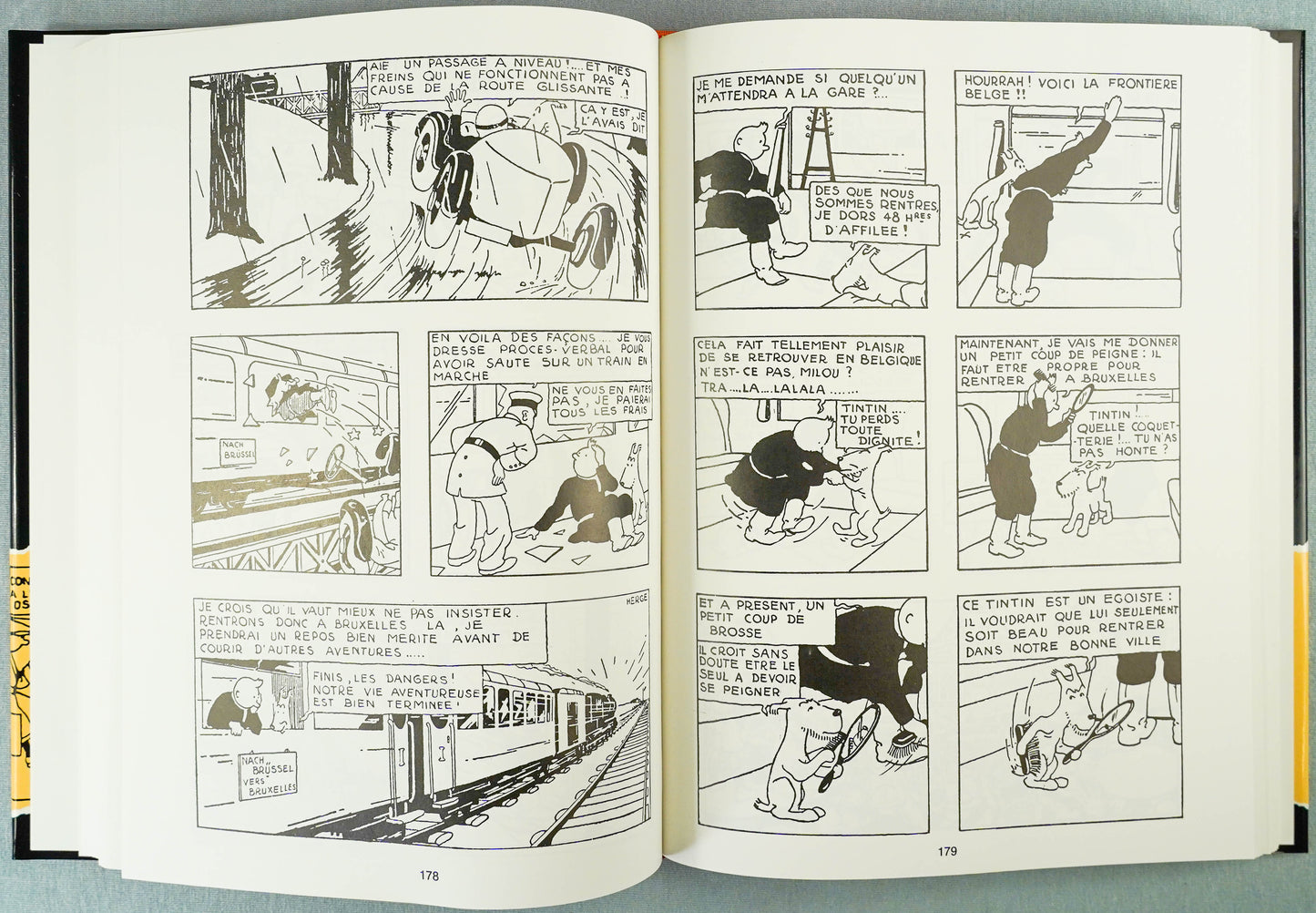 ARCHIVES HERGE Volume 1: 1st Edition Tintin Books+Totor Hardback Rare EO