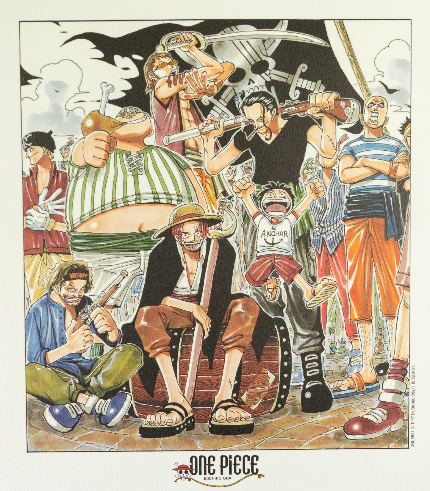 One Piece Comic Prints/Poster: Set of 3 1997 Elichiro Oda/SHUEISHA Inc