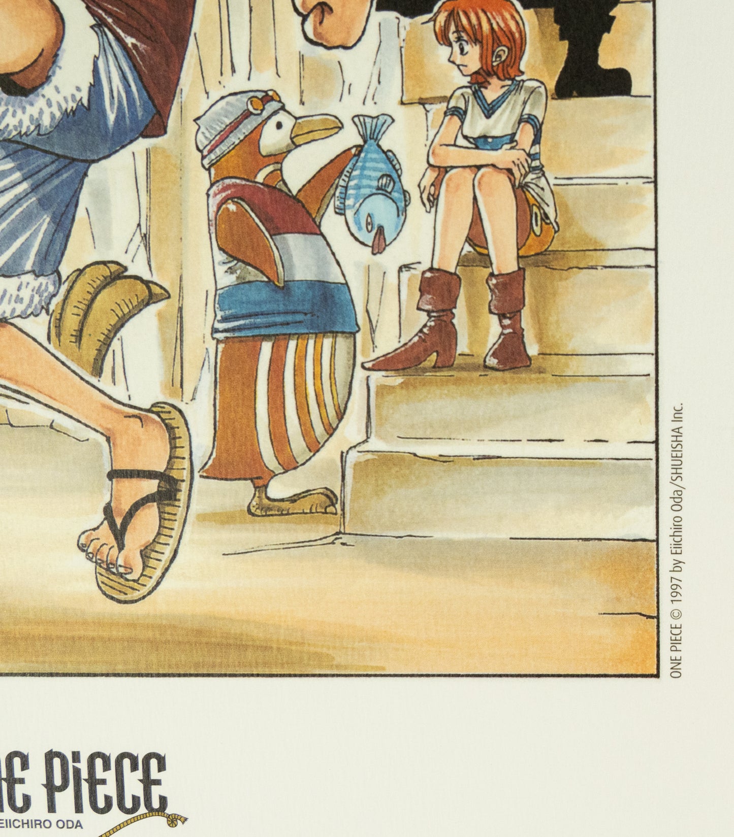 One Piece Comic Prints/Poster: Set of 3 1997 Elichiro Oda/SHUEISHA Inc