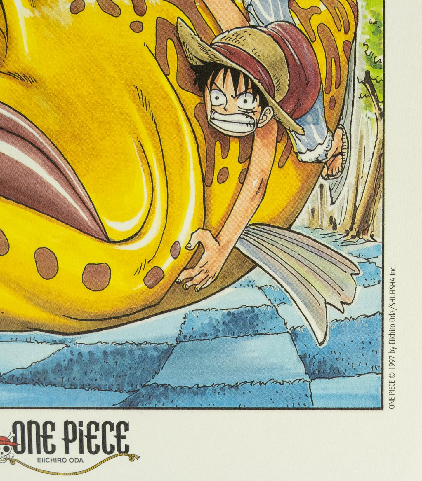 One Piece Comic Prints/Poster: Set of 3 1997 Elichiro Oda/SHUEISHA Inc