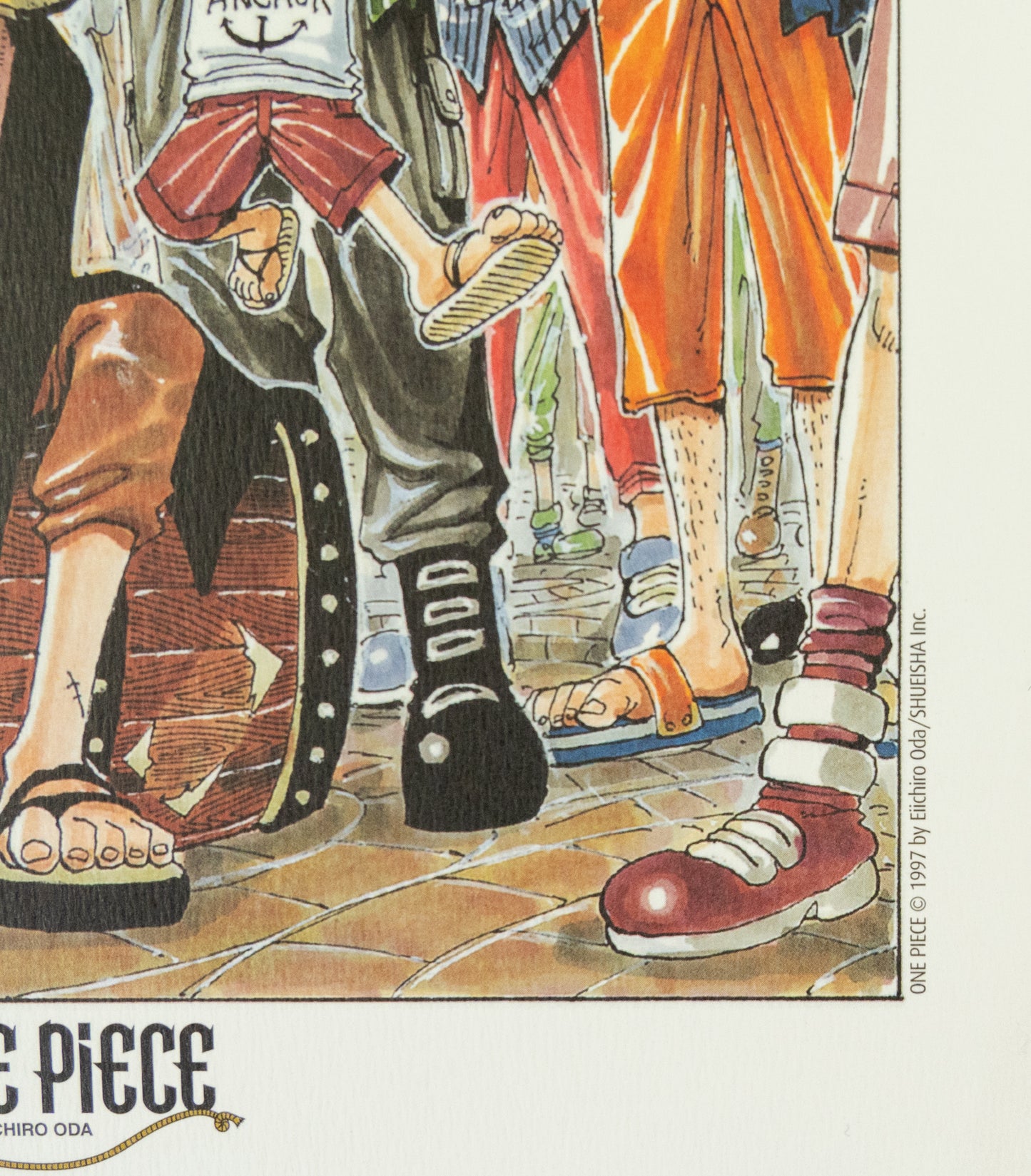 One Piece Comic Prints/Poster: Set of 3 1997 Elichiro Oda/SHUEISHA Inc