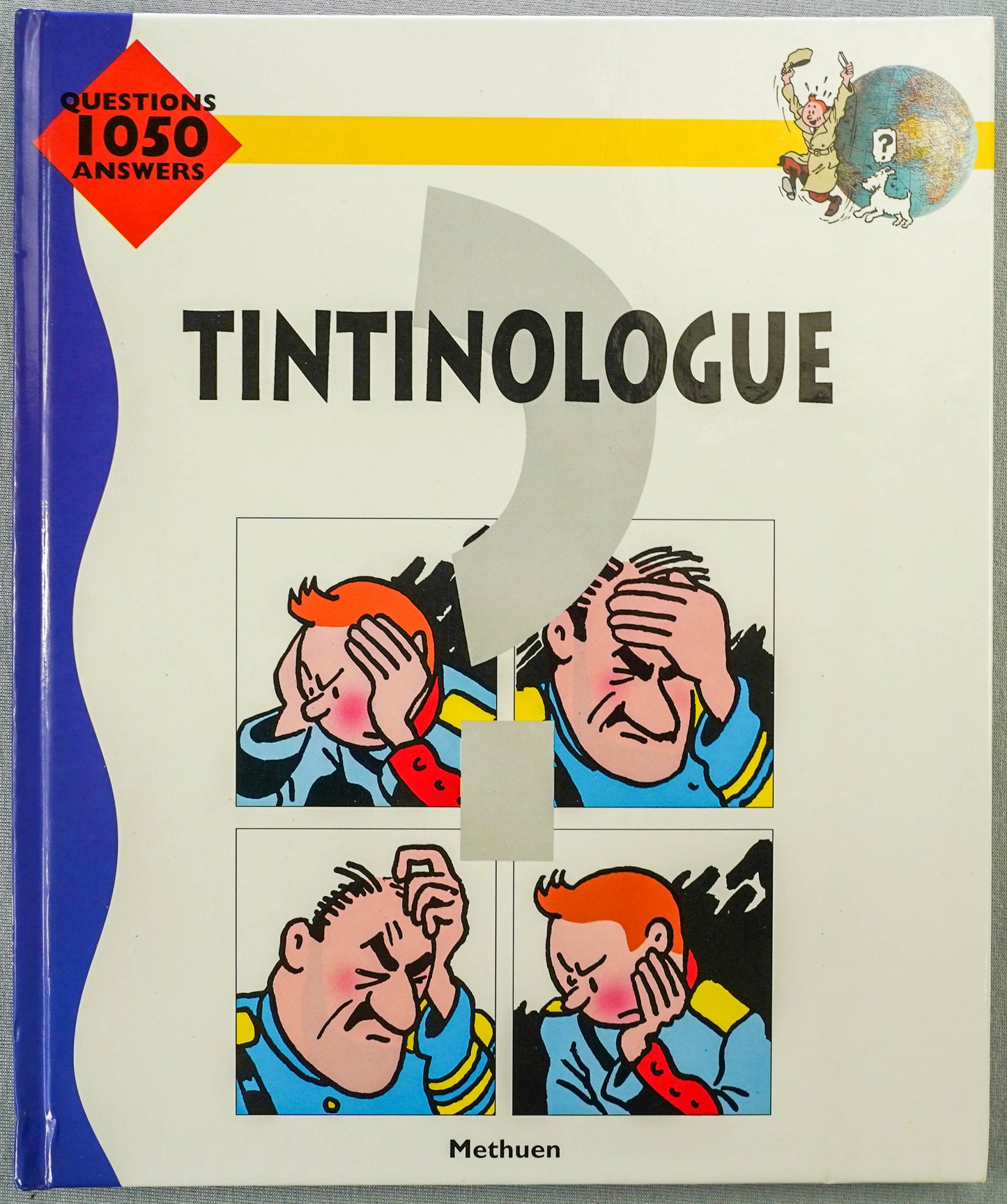 TINTINOLOGUE Methuen 1992 1st Edition Hardback rare Quiz book EO Herge