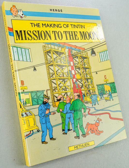 Making of Tintin: Mission to the Moon 1989 Methuen 1st Edition UK Herge Rare EO