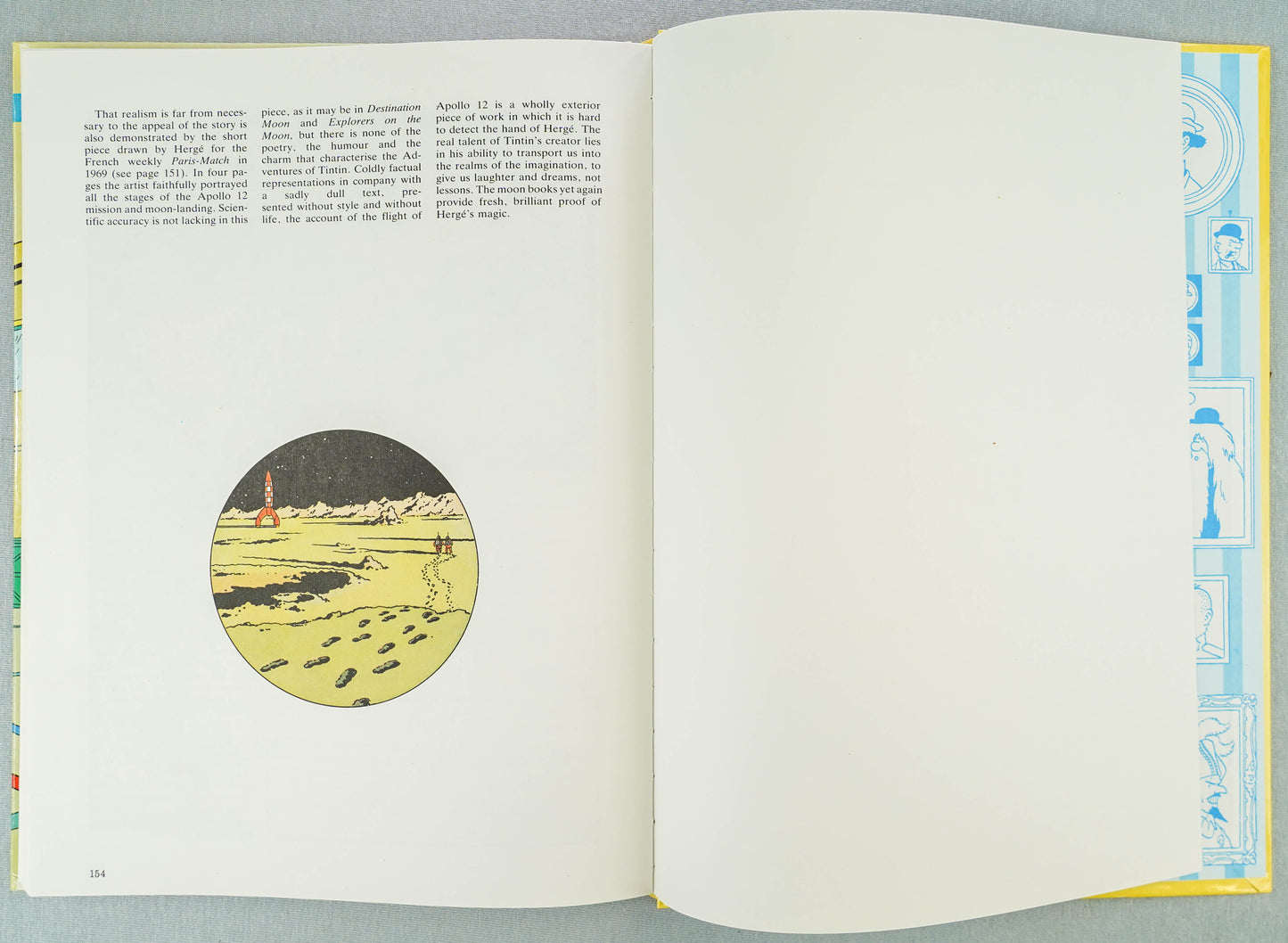 Making of Tintin: Mission to the Moon 1989 Methuen 1st Edition UK Herge Rare EO