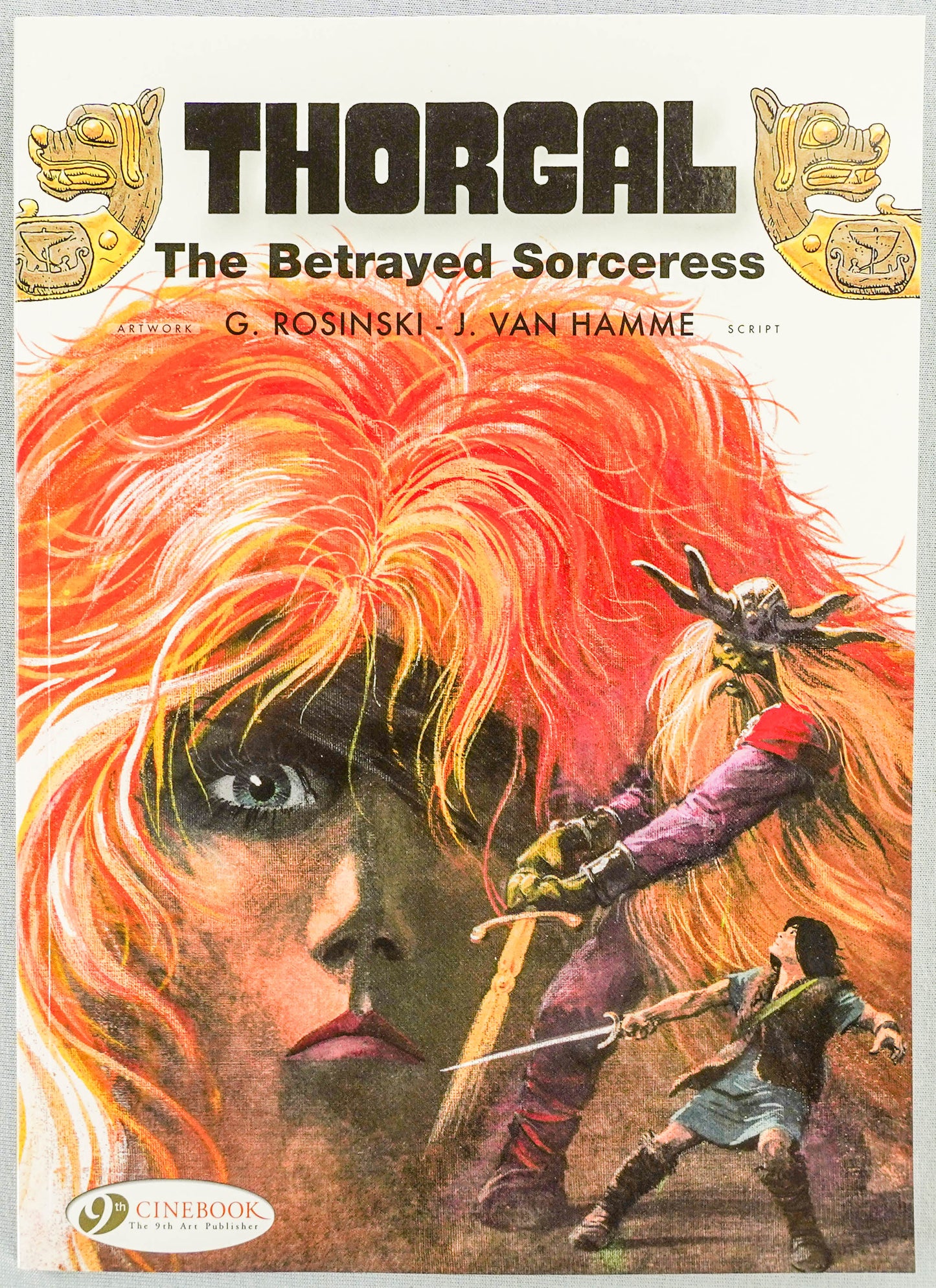 Thorgal Volume 0: The Betrayed Sorceress - Cinebook Paperback UK Comic Book by Rosiński/Van Hamme
