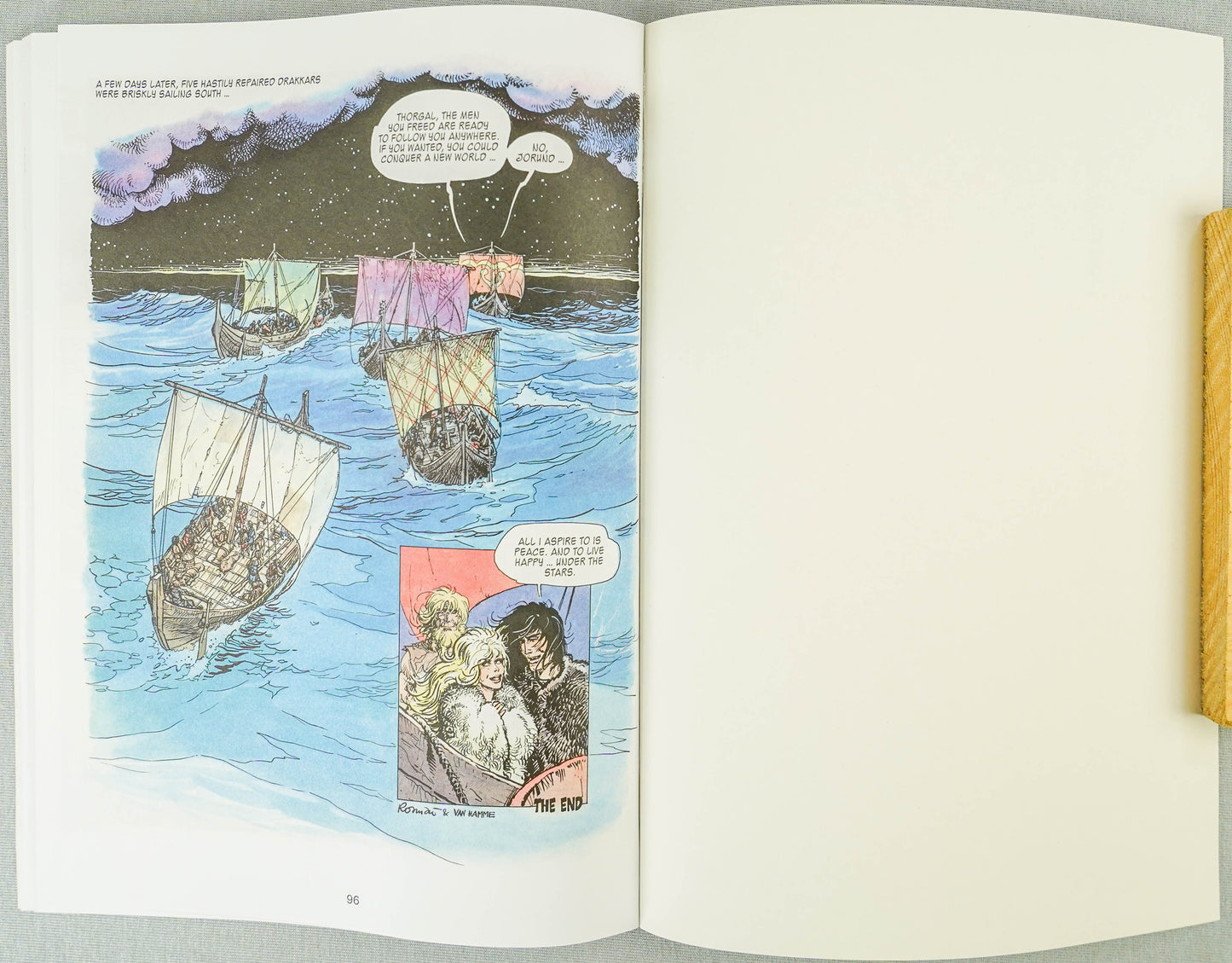 Thorgal Volume 0: The Betrayed Sorceress - Cinebook Paperback UK Comic Book by Rosiński/Van Hamme