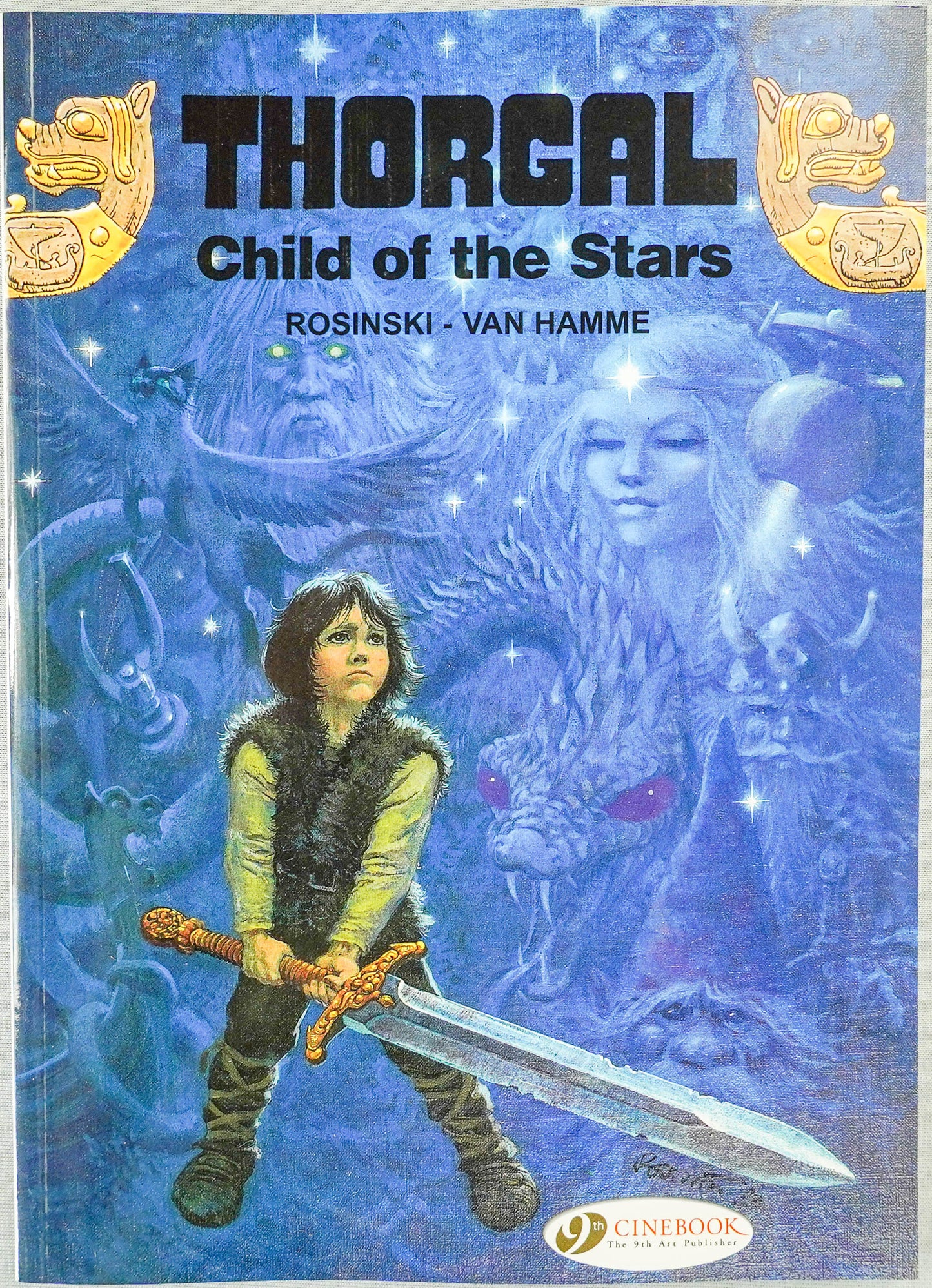 Thorgal Volume 1: Child of the Stars - Cinebook Paperback UK Comic Book by Rosiński/Van Hamme