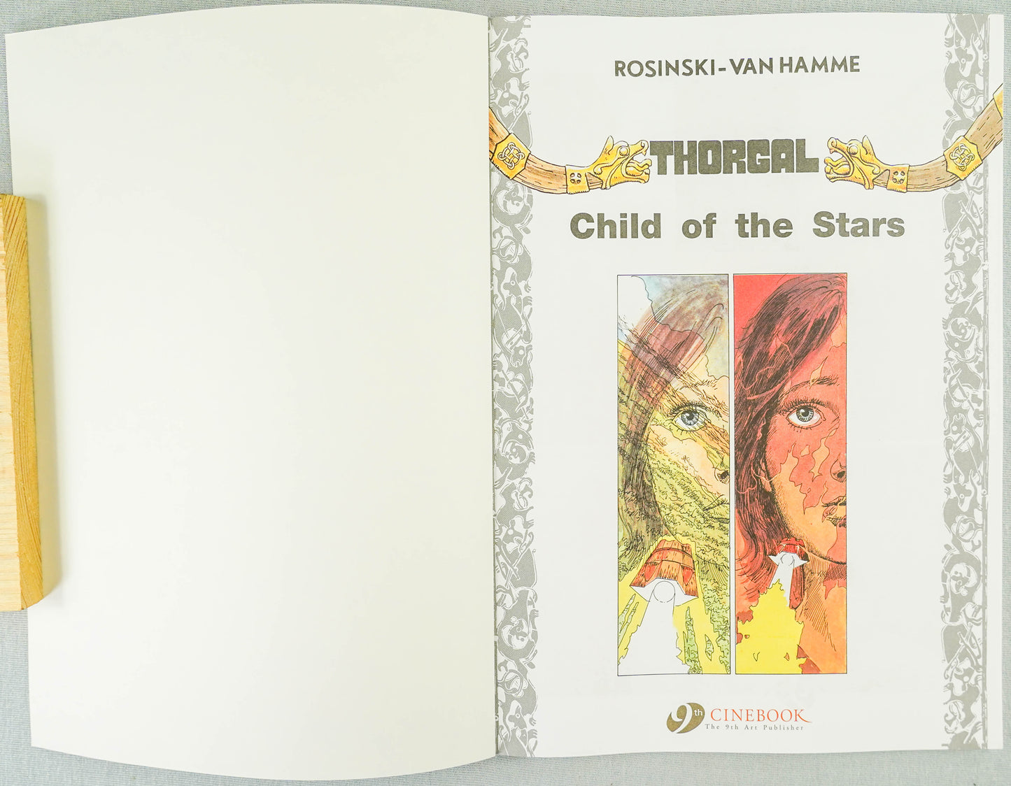 Thorgal Volume 1: Child of the Stars - Cinebook Paperback UK Comic Book by Rosiński/Van Hamme