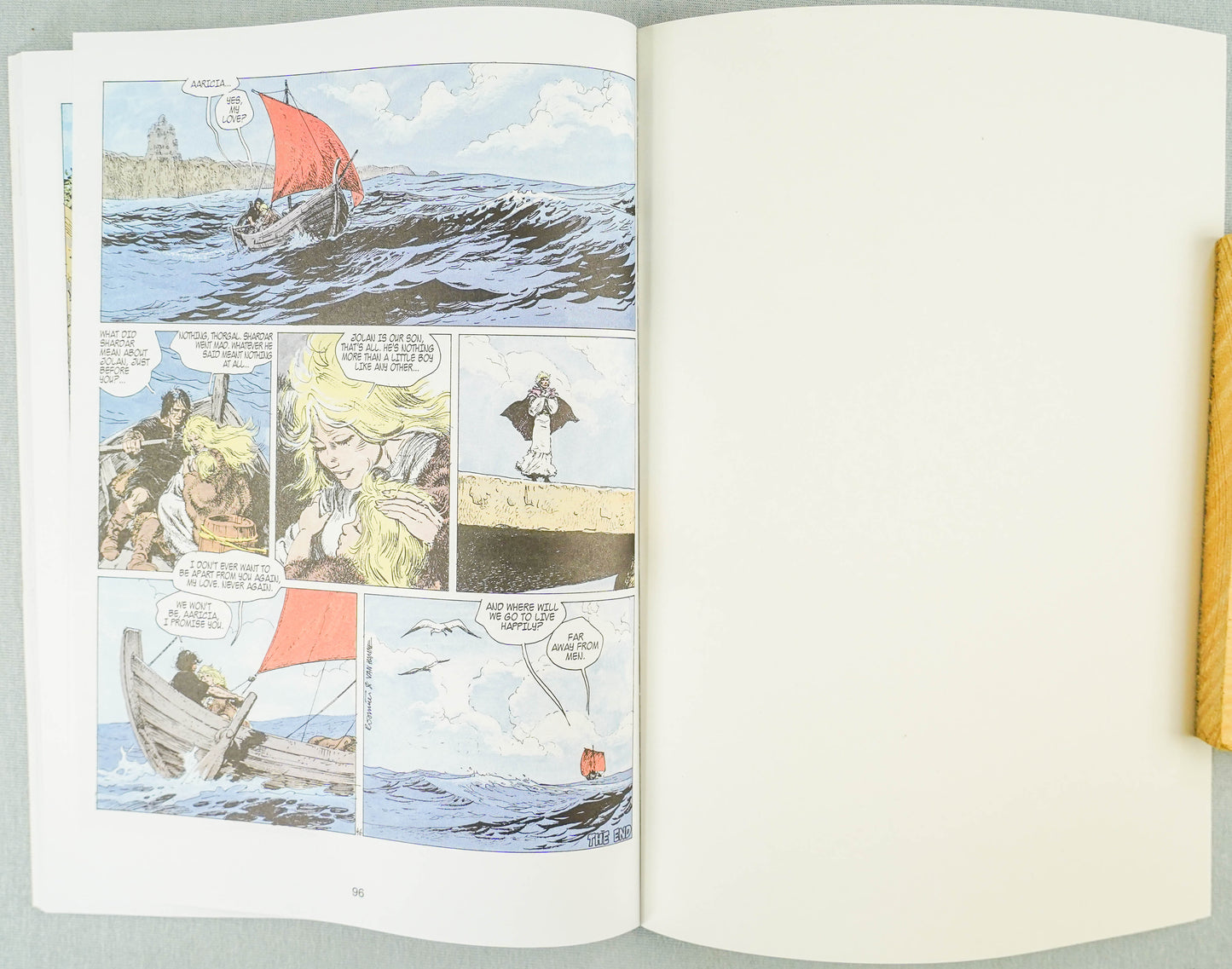 Thorgal Volume 3: Beyond the Shadows - Cinebook Paperback UK Comic Book by Rosiński/Van Hamme