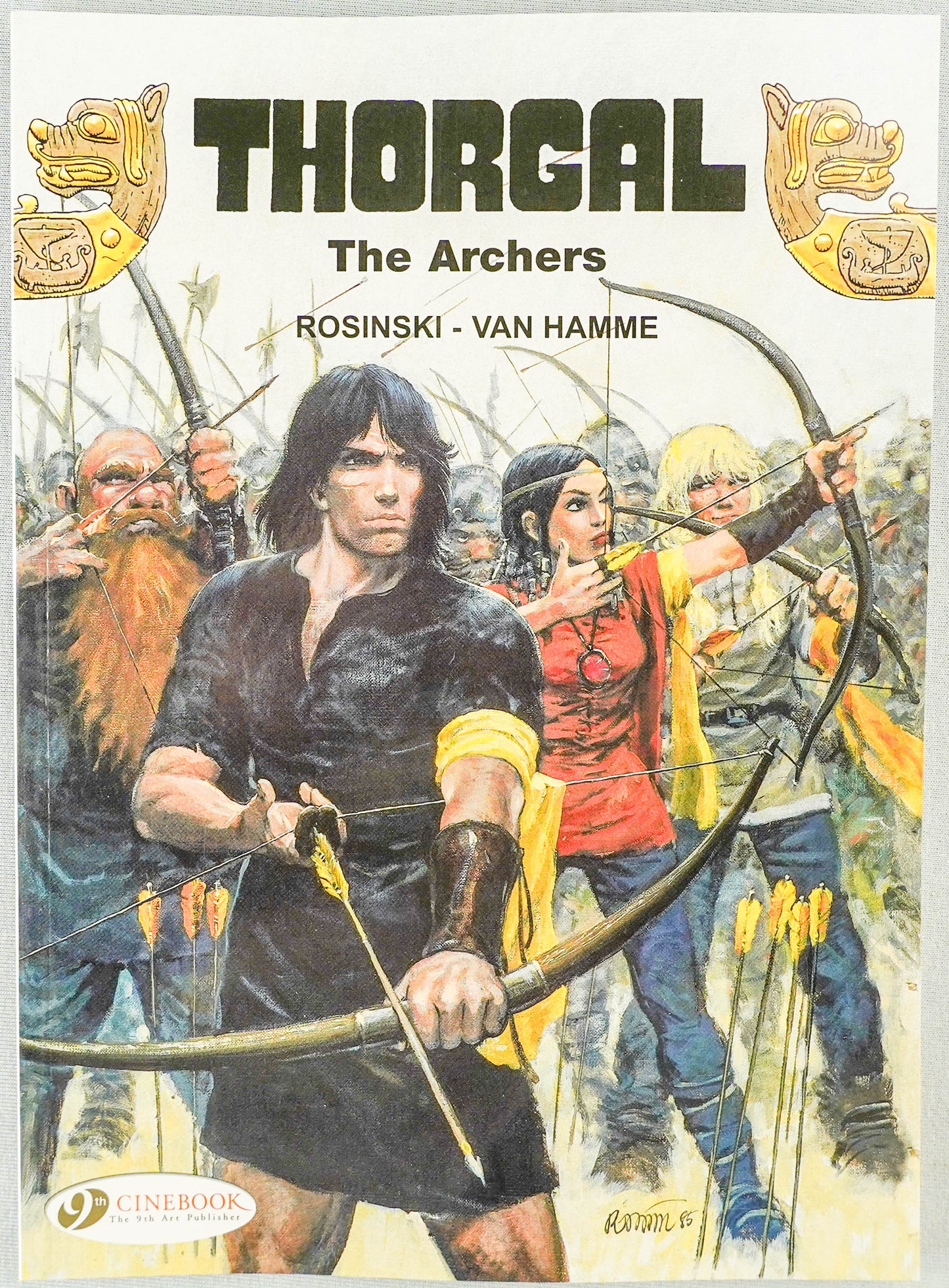 Thorgal Volume 4: The Archers - Cinebook Paperback UK Comic Book by Rosiński/Van Hamme