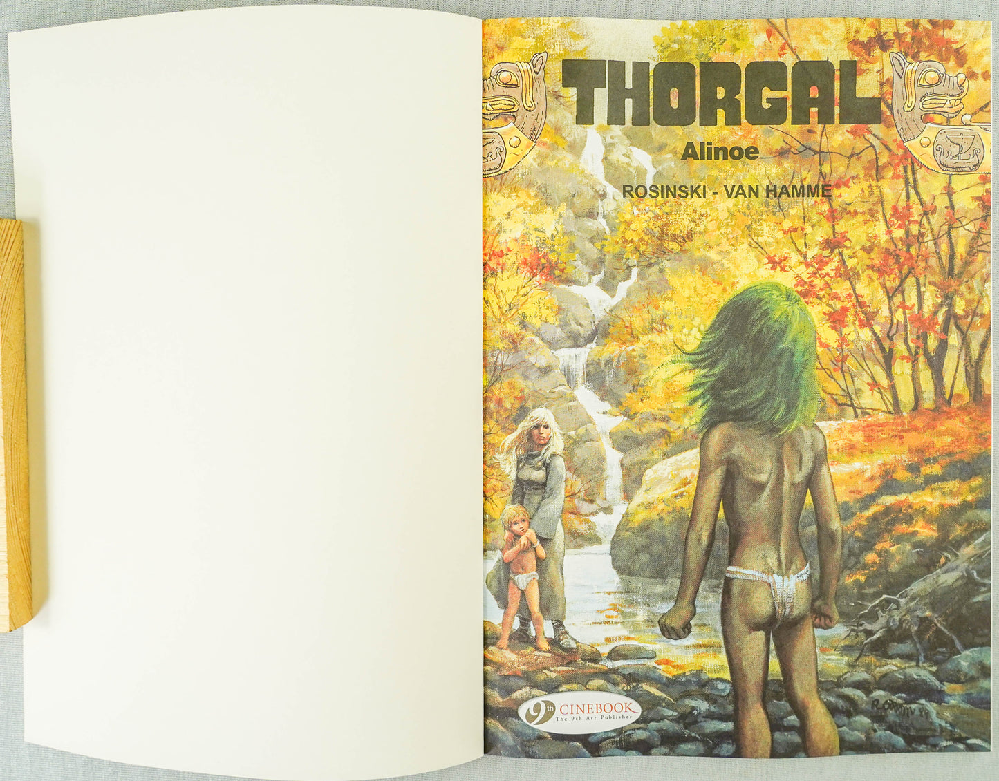 Thorgal Volume 4: The Archers - Cinebook Paperback UK Comic Book by Rosiński/Van Hamme