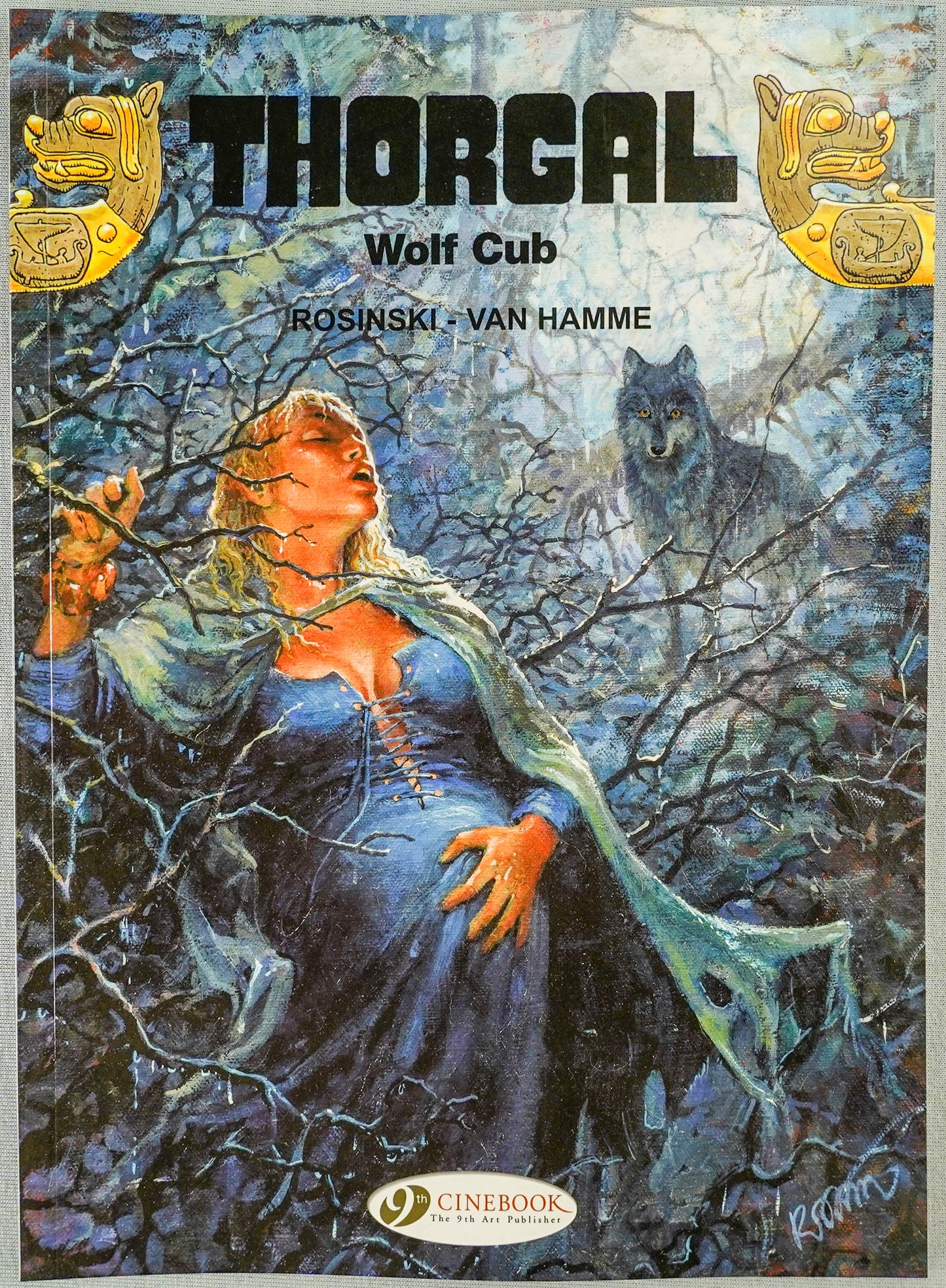 Thorgal Volume 8: Wolf Cub - Cinebook Paperback UK Comic Book by Rosiński/Van Hamme