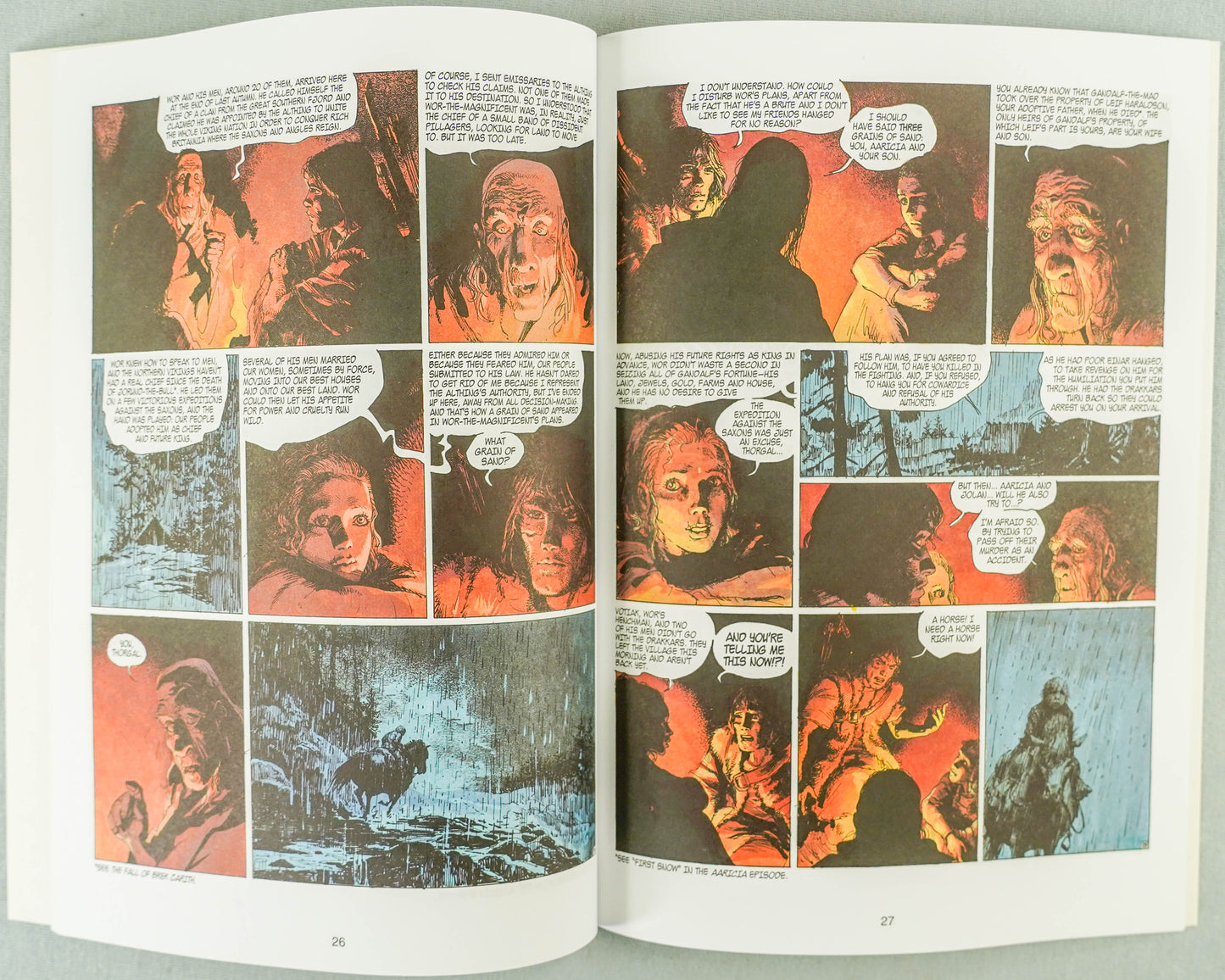 Thorgal Volume 8: Wolf Cub - Cinebook Paperback UK Comic Book by Rosiński/Van Hamme