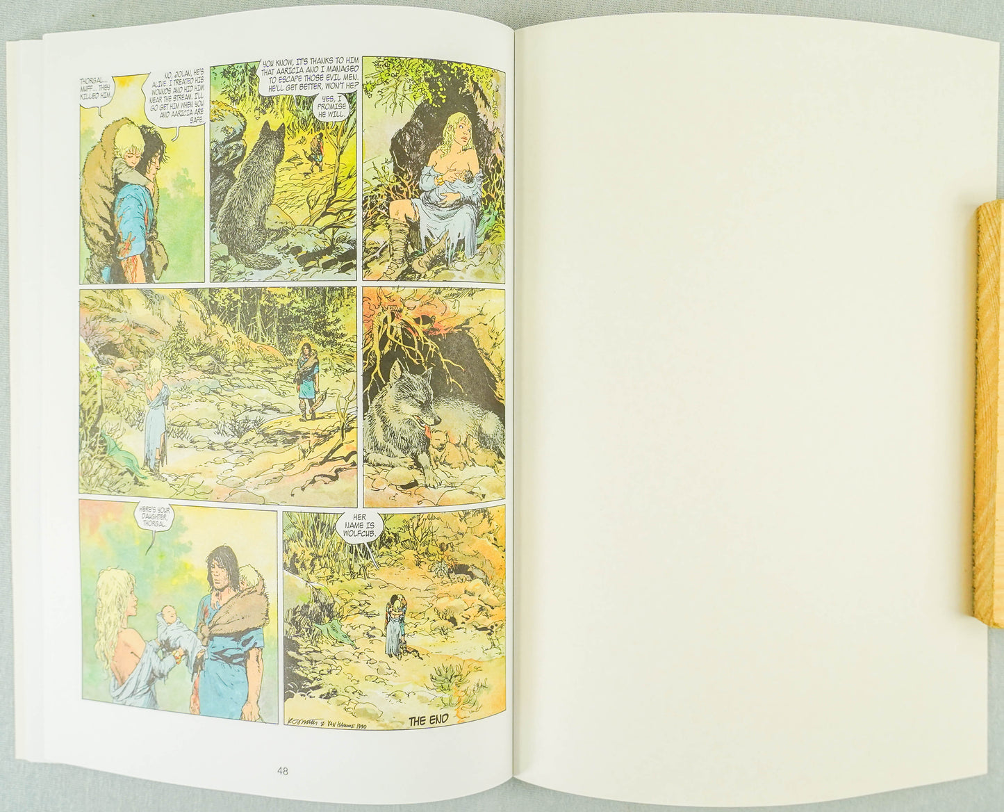 Thorgal Volume 8: Wolf Cub - Cinebook Paperback UK Comic Book by Rosiński/Van Hamme