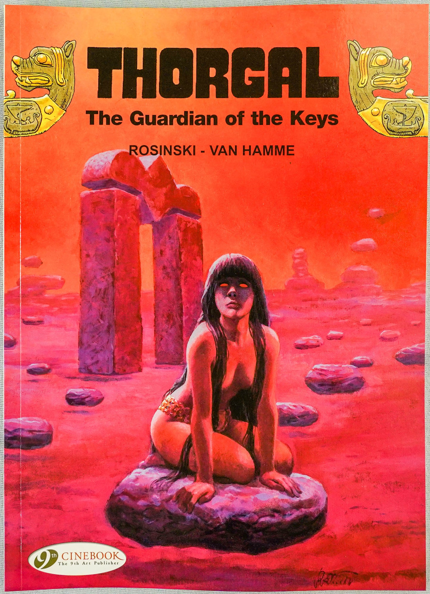 Thorgal Volume 9: Guardian of the Keys - Cinebook Paperback UK Comic Book by Rosiński/Van Hamme