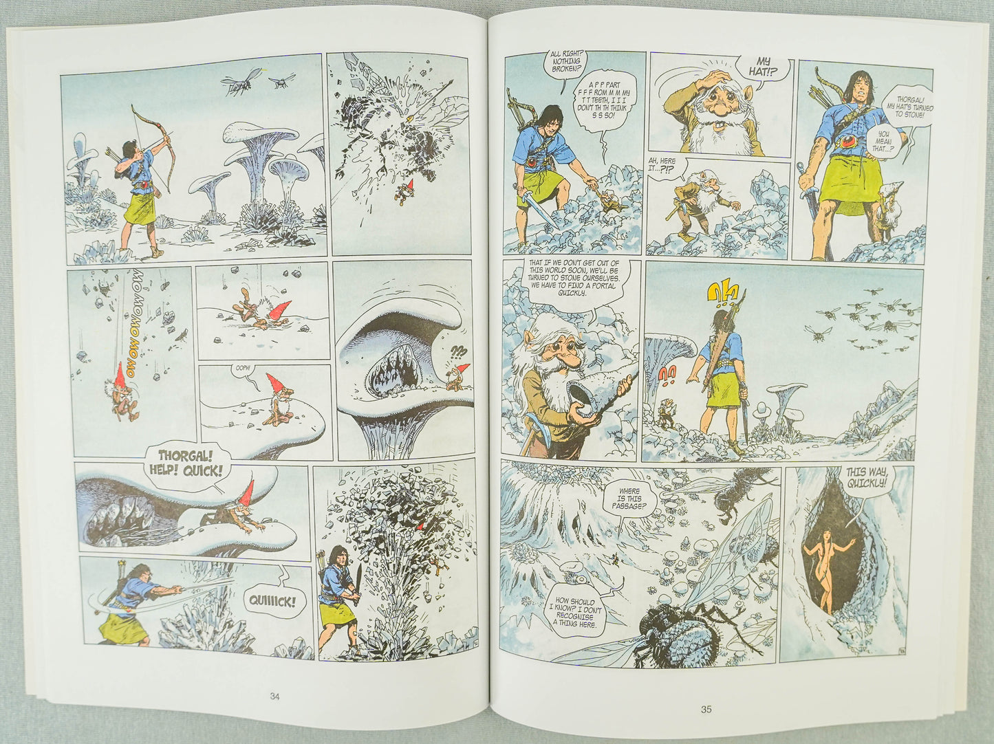 Thorgal Volume 9: Guardian of the Keys - Cinebook Paperback UK Comic Book by Rosiński/Van Hamme