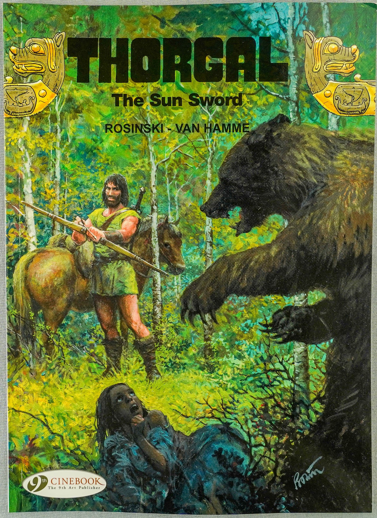 Thorgal Volume 10: The Sun Sword - Cinebook Paperback UK Comic Book by Rosiński/Van Hamme
