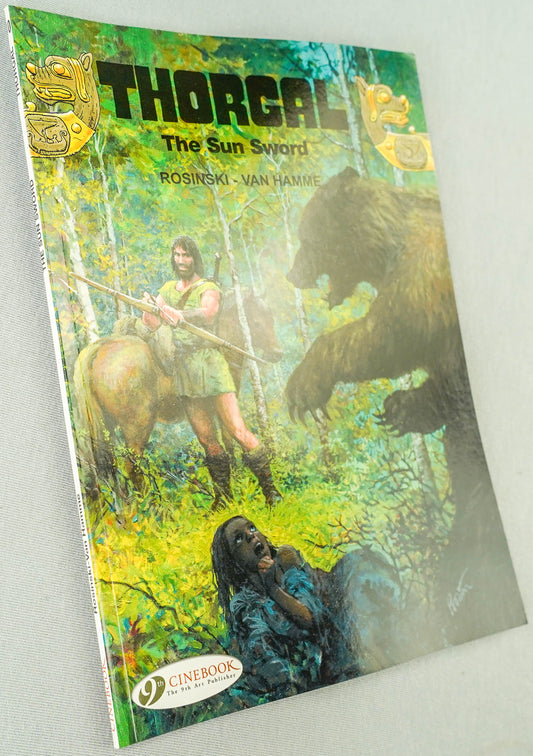 Thorgal Volume 10: The Sun Sword - Cinebook Paperback UK Comic Book by Rosiński/Van Hamme