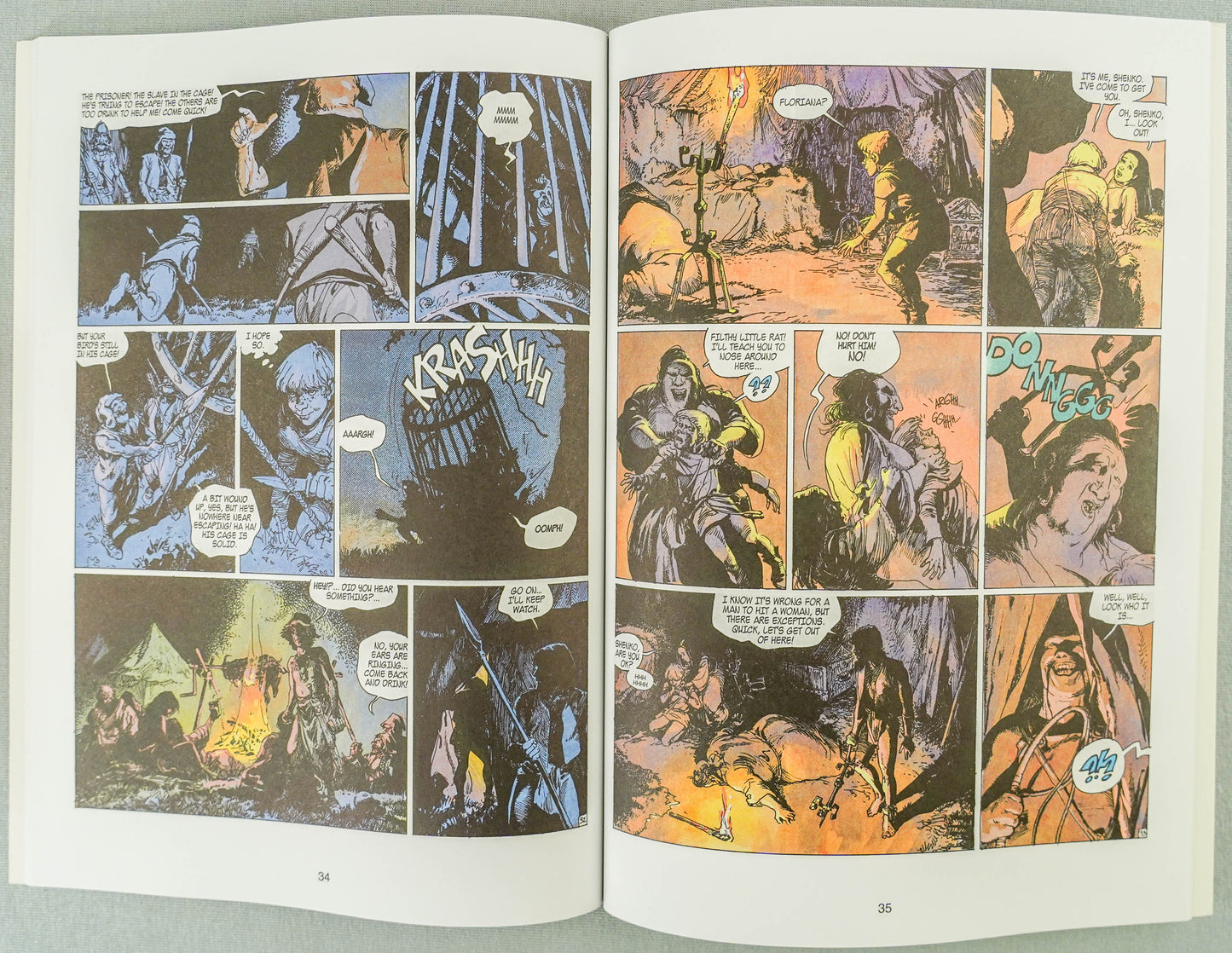 Thorgal Volume 10: The Sun Sword - Cinebook Paperback UK Comic Book by Rosiński/Van Hamme