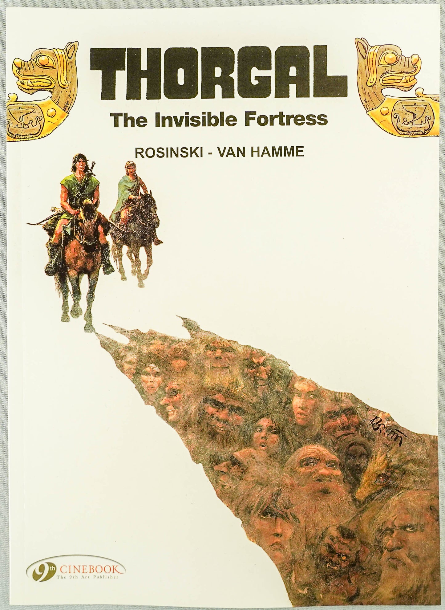 Thorgal Volume 11: The Invisible Fortress - Cinebook Paperback UK Comic Book by Rosiński/Van Hamme
