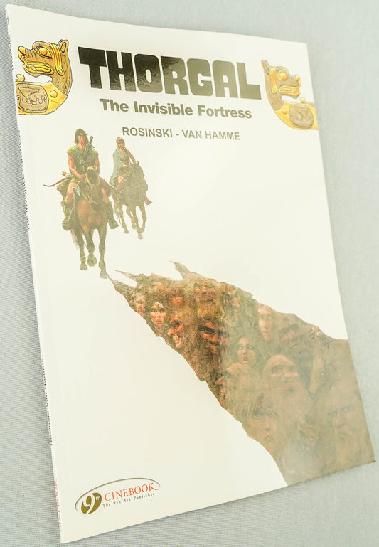 Thorgal Volume 11: The Invisible Fortress - Cinebook Paperback UK Comic Book by Rosiński/Van Hamme