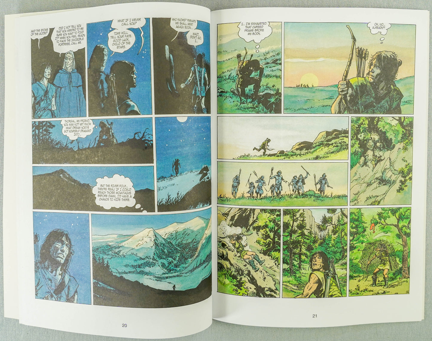 Thorgal Volume 11: The Invisible Fortress - Cinebook Paperback UK Comic Book by Rosiński/Van Hamme