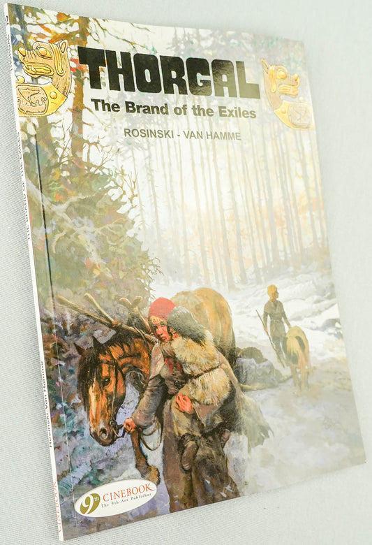 Thorgal Volume 12: Brand of the Exiles - Cinebook Paperback UK Comic Book by Rosiński/Van Hamme