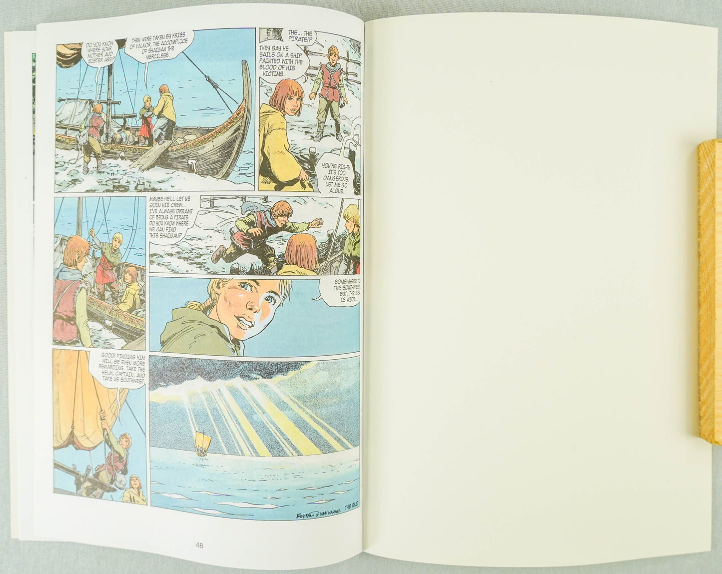 Thorgal Volume 12: Brand of the Exiles - Cinebook Paperback UK Comic Book by Rosiński/Van Hamme