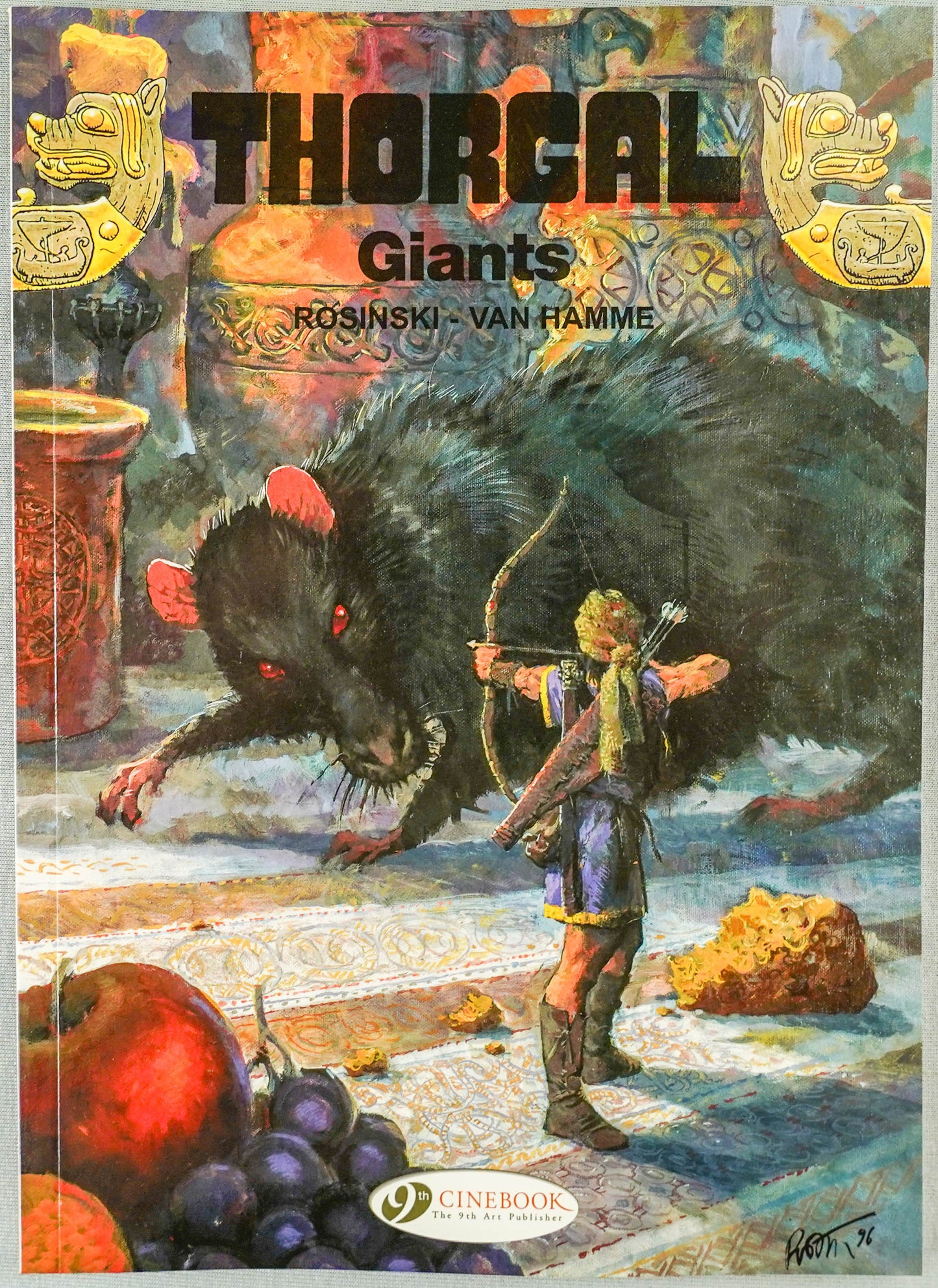 Thorgal Volume 14: Giants - Cinebook Paperback UK Comic Book by Rosiński/Van Hamme