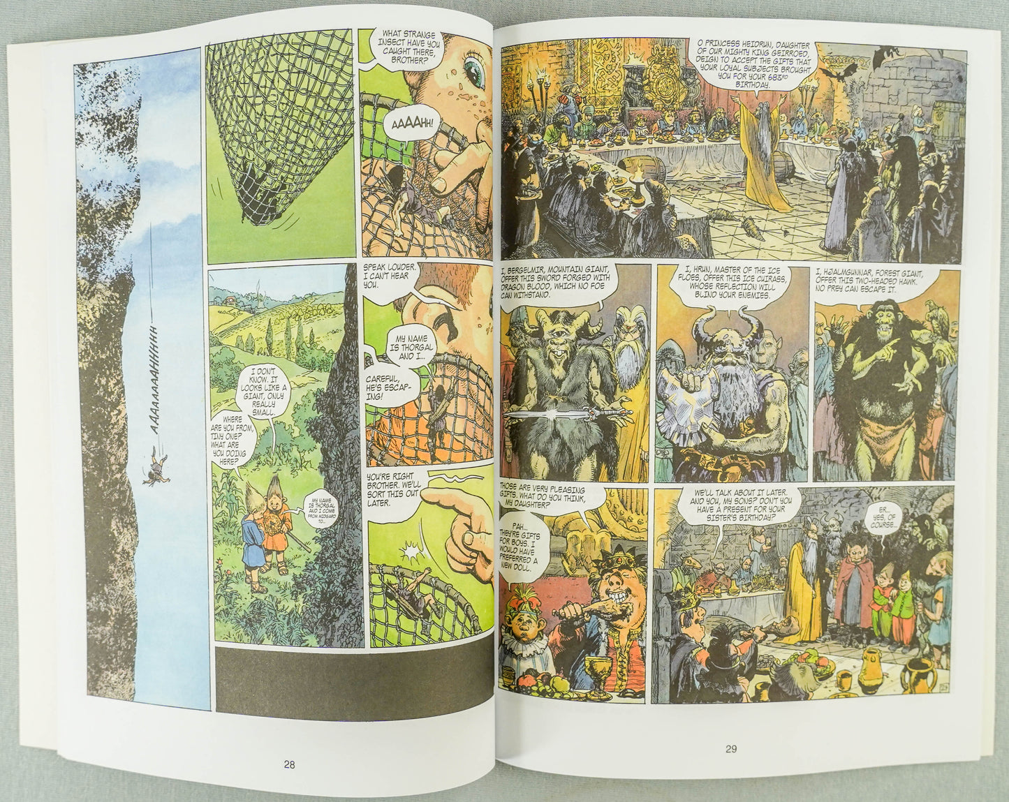 Thorgal Volume 14: Giants - Cinebook Paperback UK Comic Book by Rosiński/Van Hamme