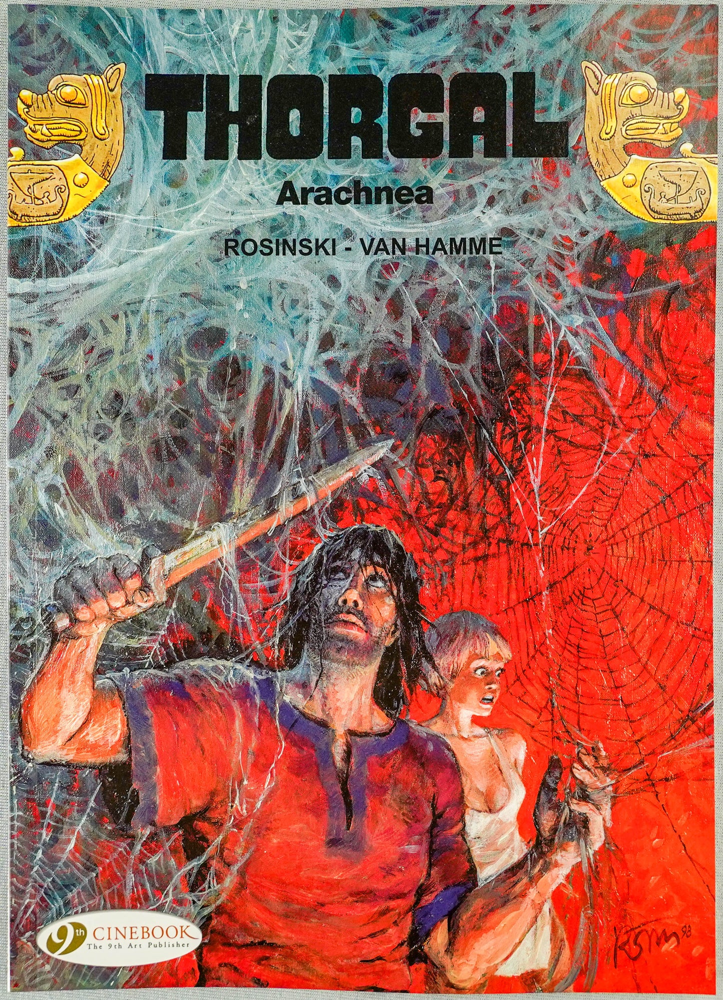 Thorgal Volume 16: Arachnea - Cinebook Paperback UK Comic Book by Rosiński/Van Hamme