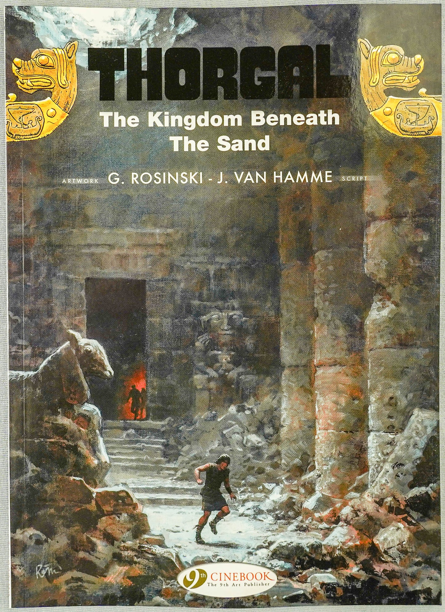 Thorgal Volume 18: Kingdom Beneath the Sand - Cinebook Paperback UK Comic Book by Rosiński/Van Hamme