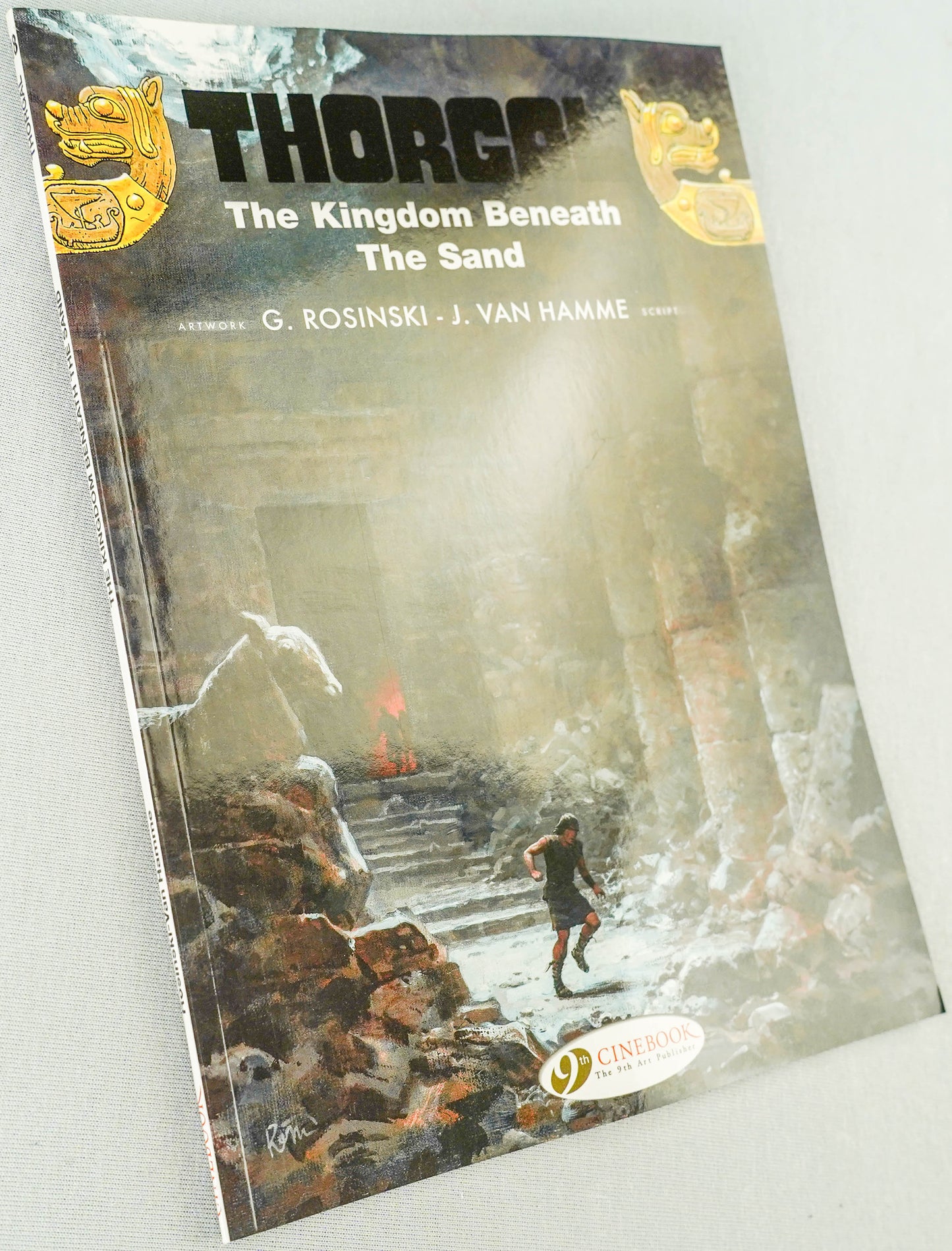 Thorgal Volume 18: Kingdom Beneath the Sand - Cinebook Paperback UK Comic Book by Rosiński/Van Hamme