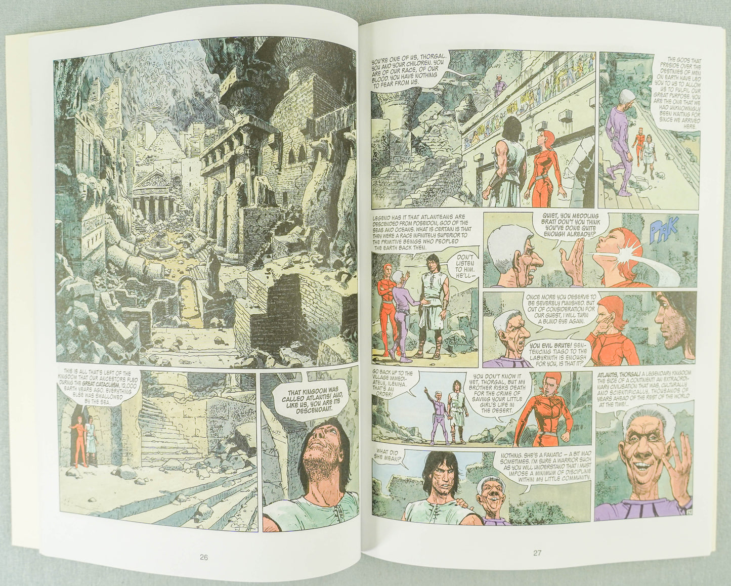 Thorgal Volume 18: Kingdom Beneath the Sand - Cinebook Paperback UK Comic Book by Rosiński/Van Hamme