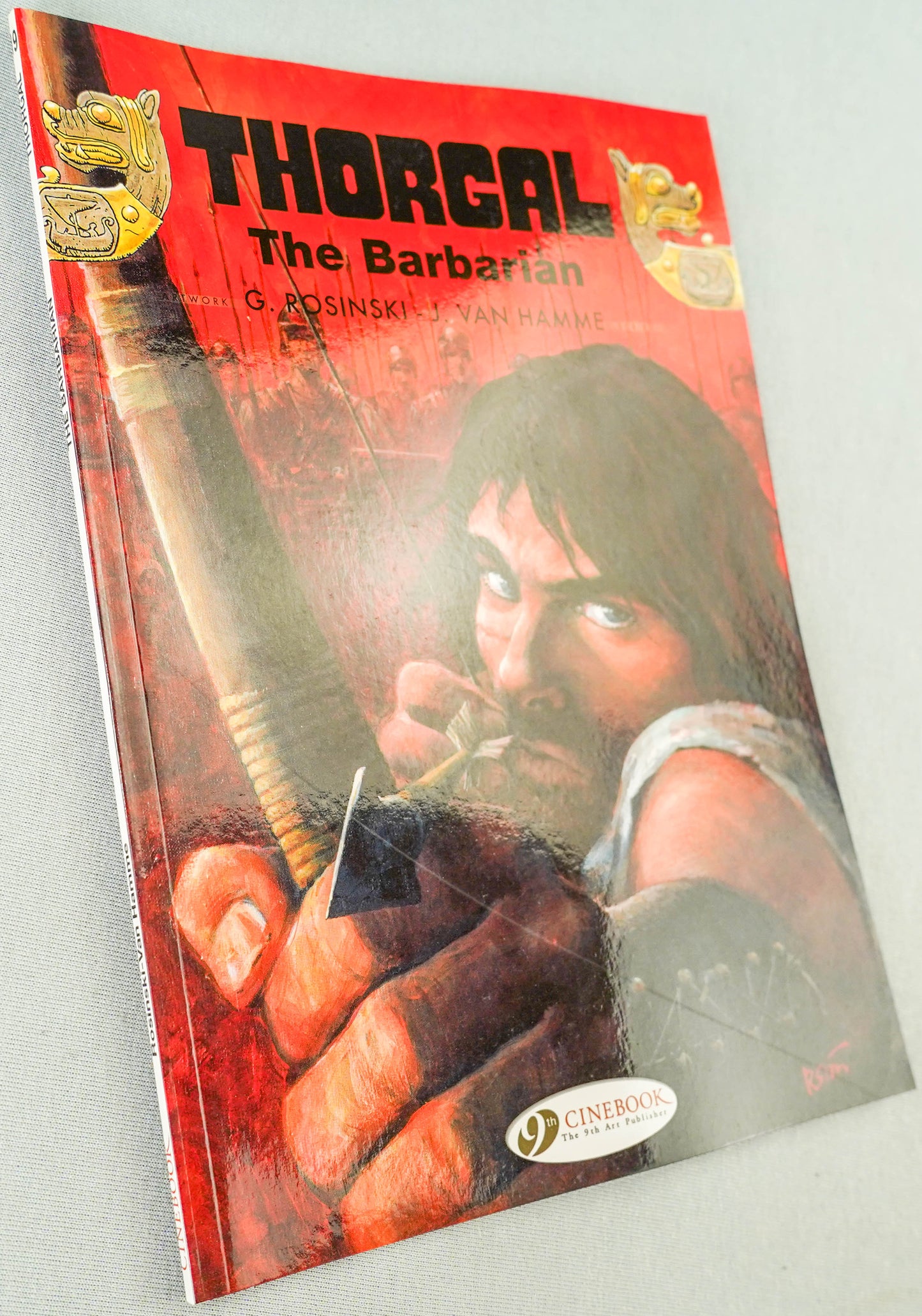 Thorgal Volume 19: The Barbarian - Cinebook Paperback UK Comic Book by Rosiński/Van Hamme