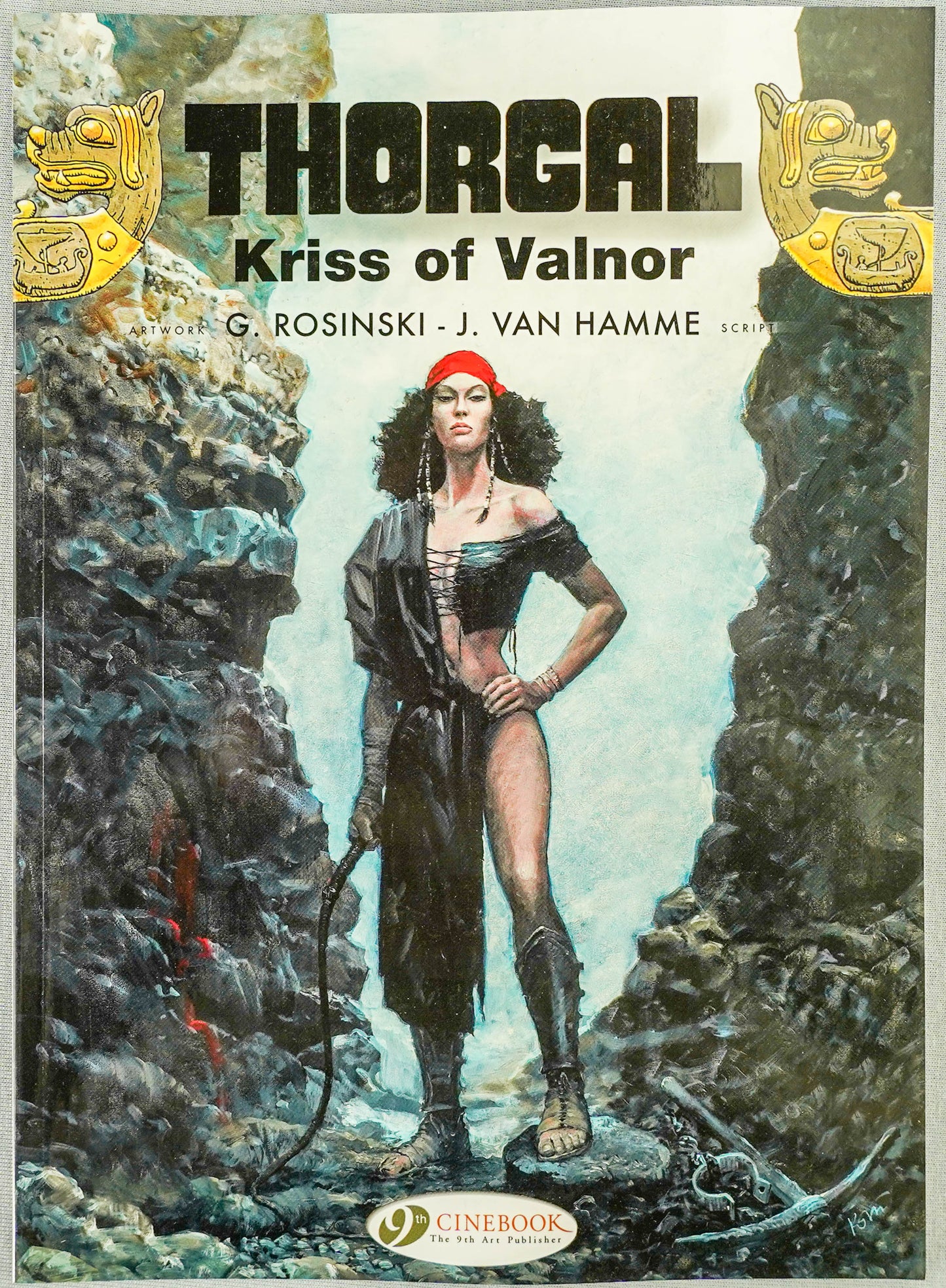 Thorgal Volume 20: Kriss of Valnor - Cinebook Paperback UK Comic Book by Rosiński/Van Hamme