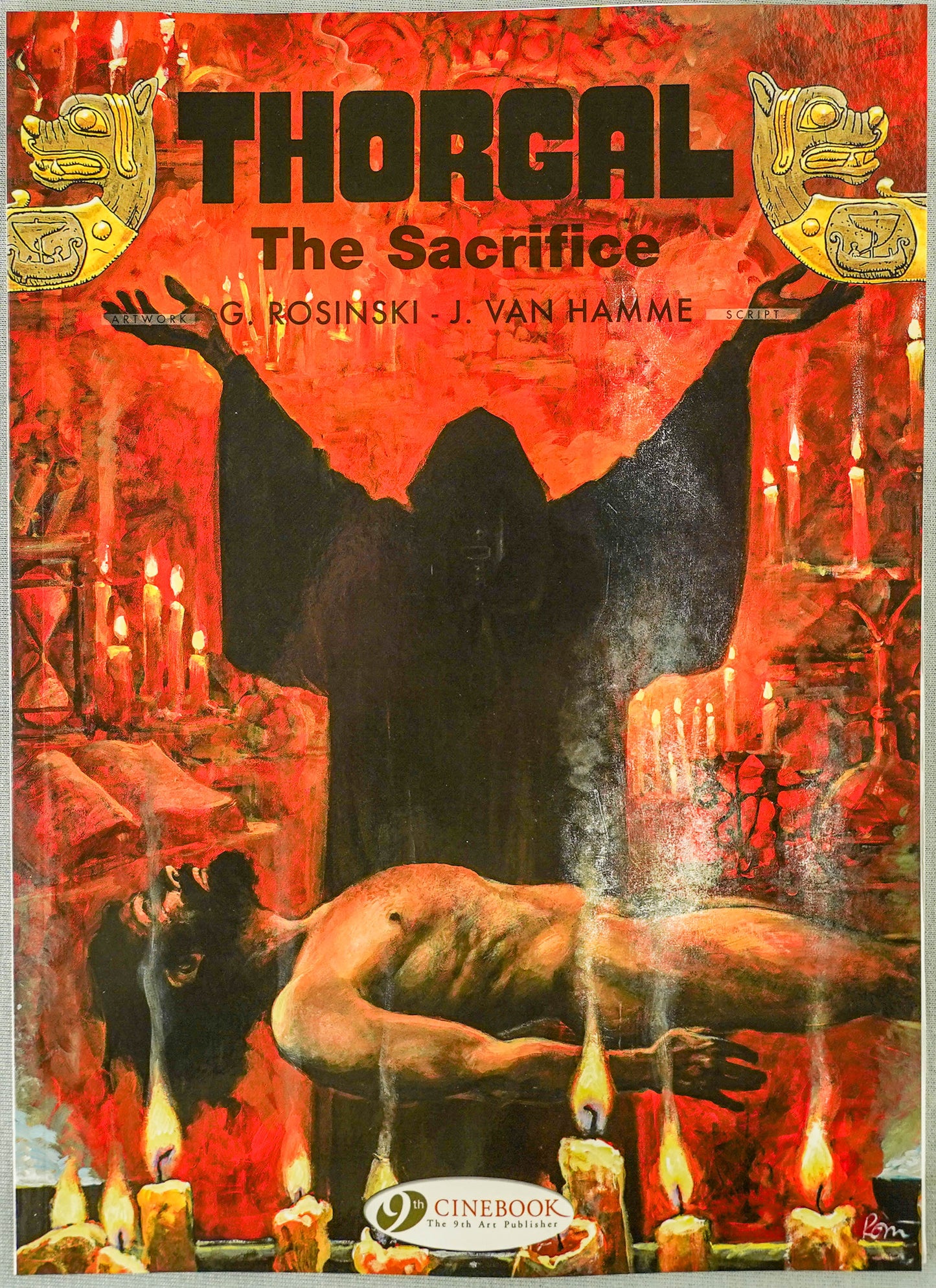 Thorgal Volume 21: The Sacrifice - Cinebook Paperback UK Comic Book by Rosiński/Van Hamme