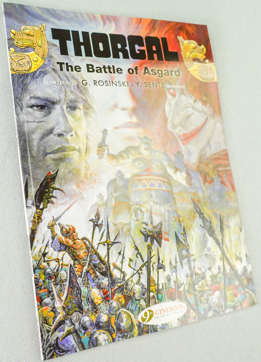 Thorgal Volume 24: The Battle of Asgard - Cinebook Paperback UK Comic Book by Rosiński/Van Hamme