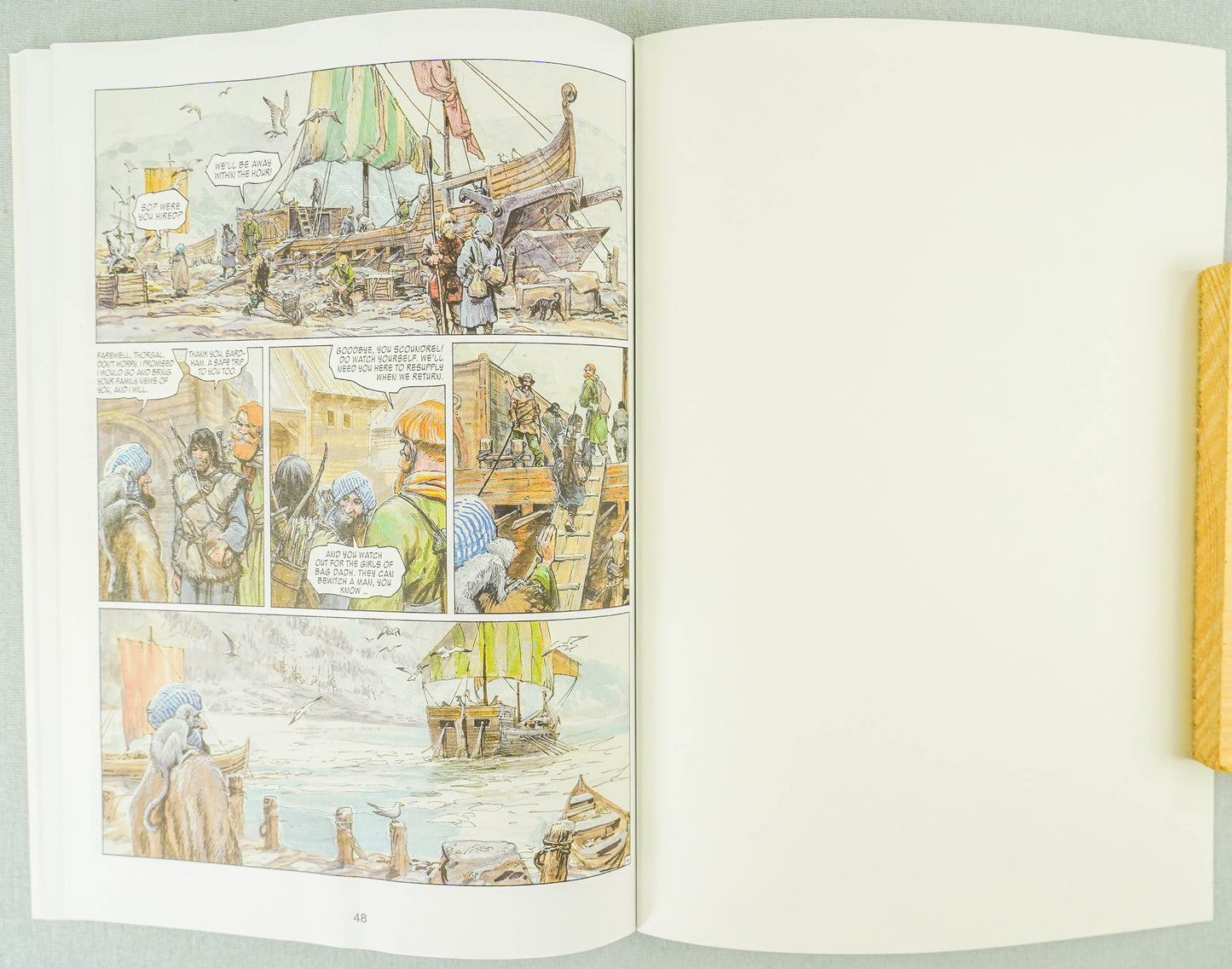 Thorgal Volume 24: The Battle of Asgard - Cinebook Paperback UK Comic Book by Rosiński/Van Hamme